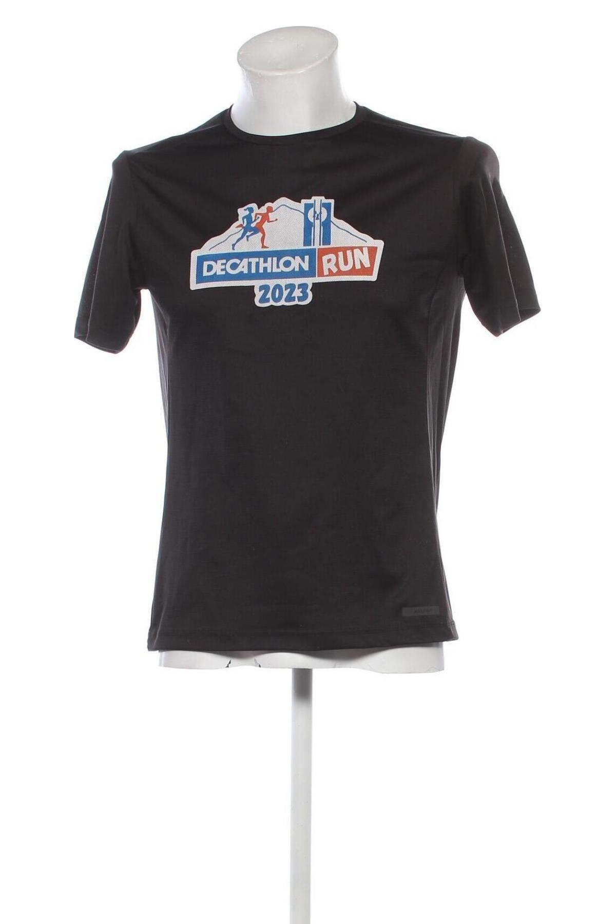 Tricou de bărbați Decathlon, Mărime M, Culoare Negru, Preț 16,99 Lei