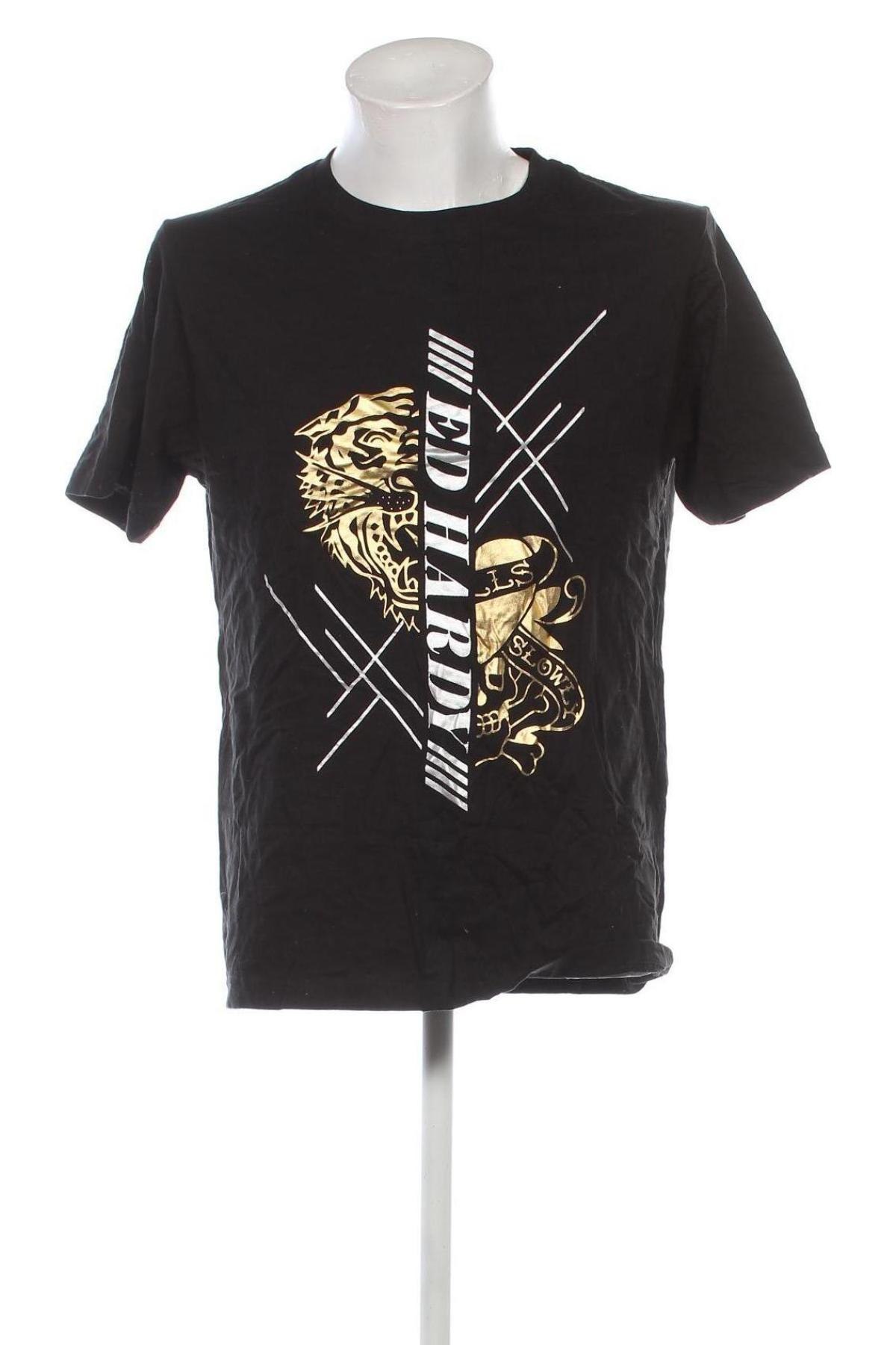 Tricou de bărbați Ed Hardy, Mărime XL, Culoare Negru, Preț 183,99 Lei