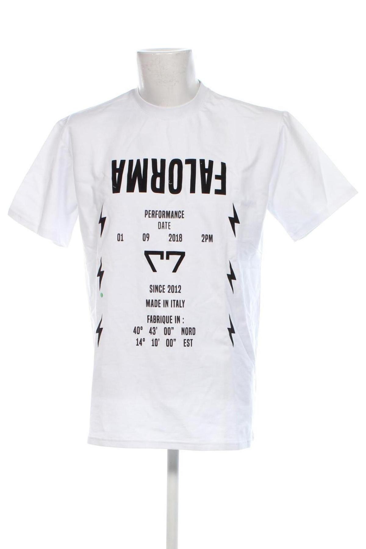 Ανδρικό t-shirt FALORMA, Μέγεθος XL, Χρώμα Λευκό, Τιμή 28,99 €