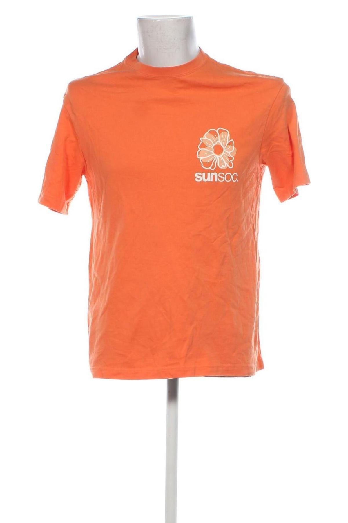 Herren T-Shirt H&M, Größe S, Farbe Orange, Preis € 8,99