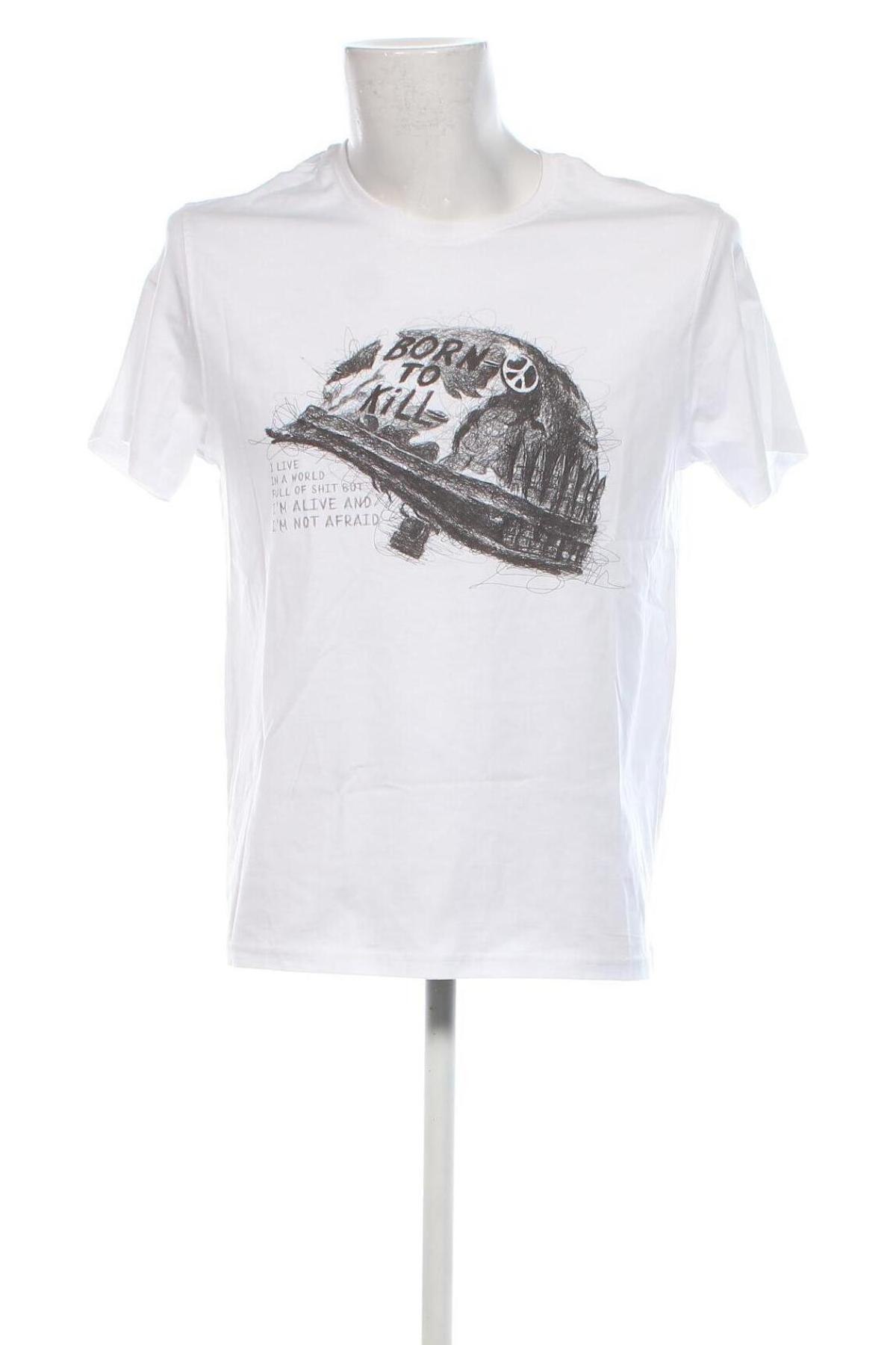 Ανδρικό t-shirt HOMEWARD, Μέγεθος L, Χρώμα Λευκό, Τιμή 58,99 €