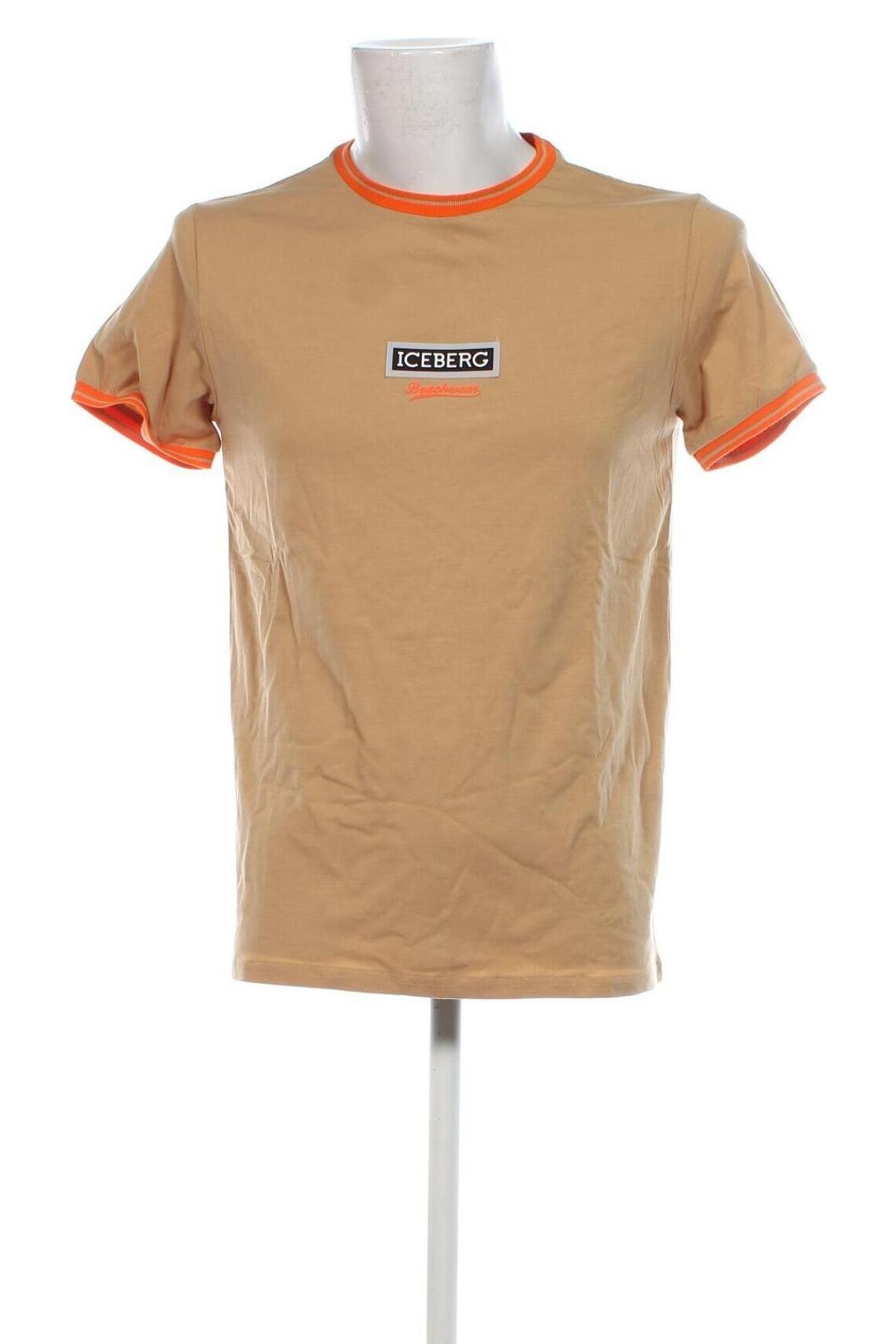 Herren T-Shirt Iceberg, Größe M, Farbe Beige, Preis € 44,49