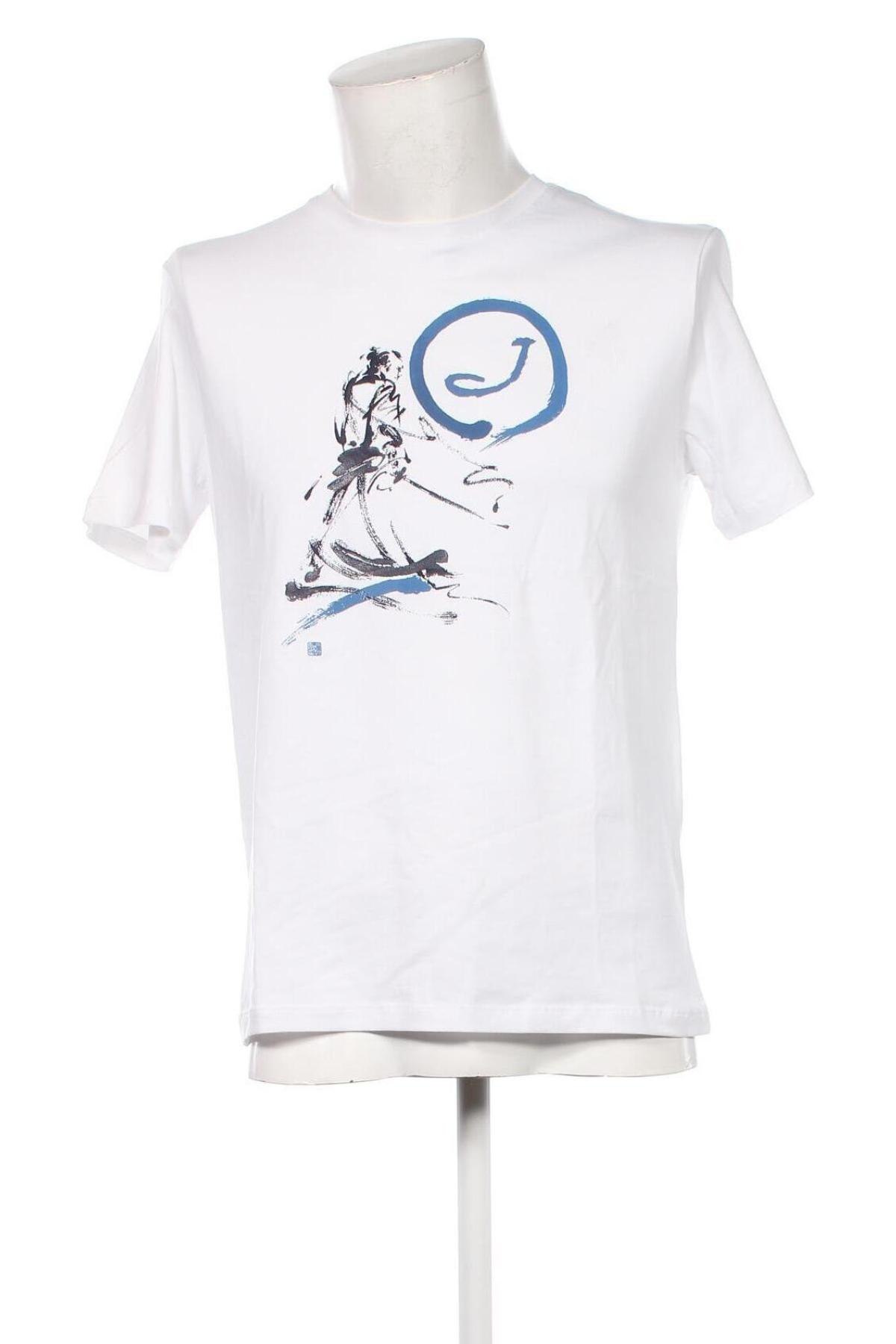 Ανδρικό t-shirt Jacob Cohen, Μέγεθος L, Χρώμα Λευκό, Τιμή 58,99 €