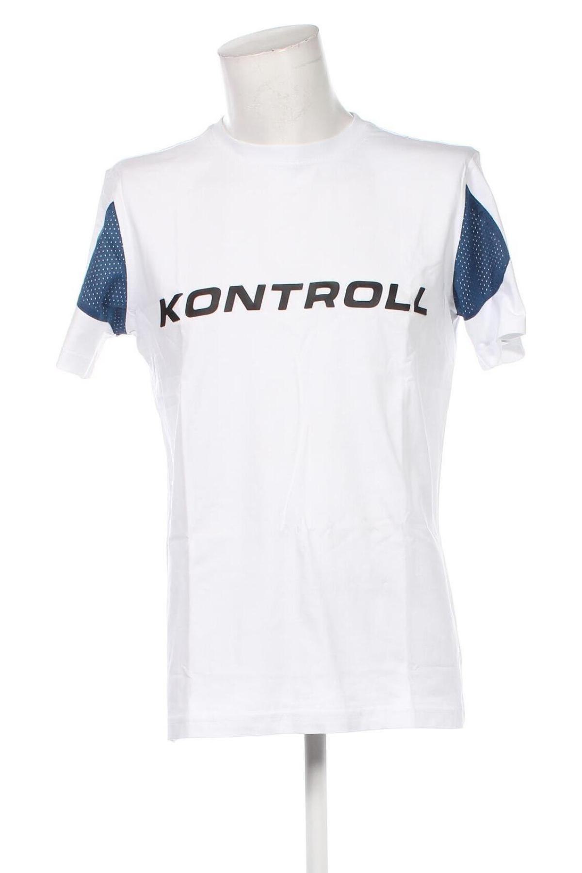 Męski T-shirt KAPPA KONTROLL, Rozmiar L, Kolor Biały, Cena 62,99 zł