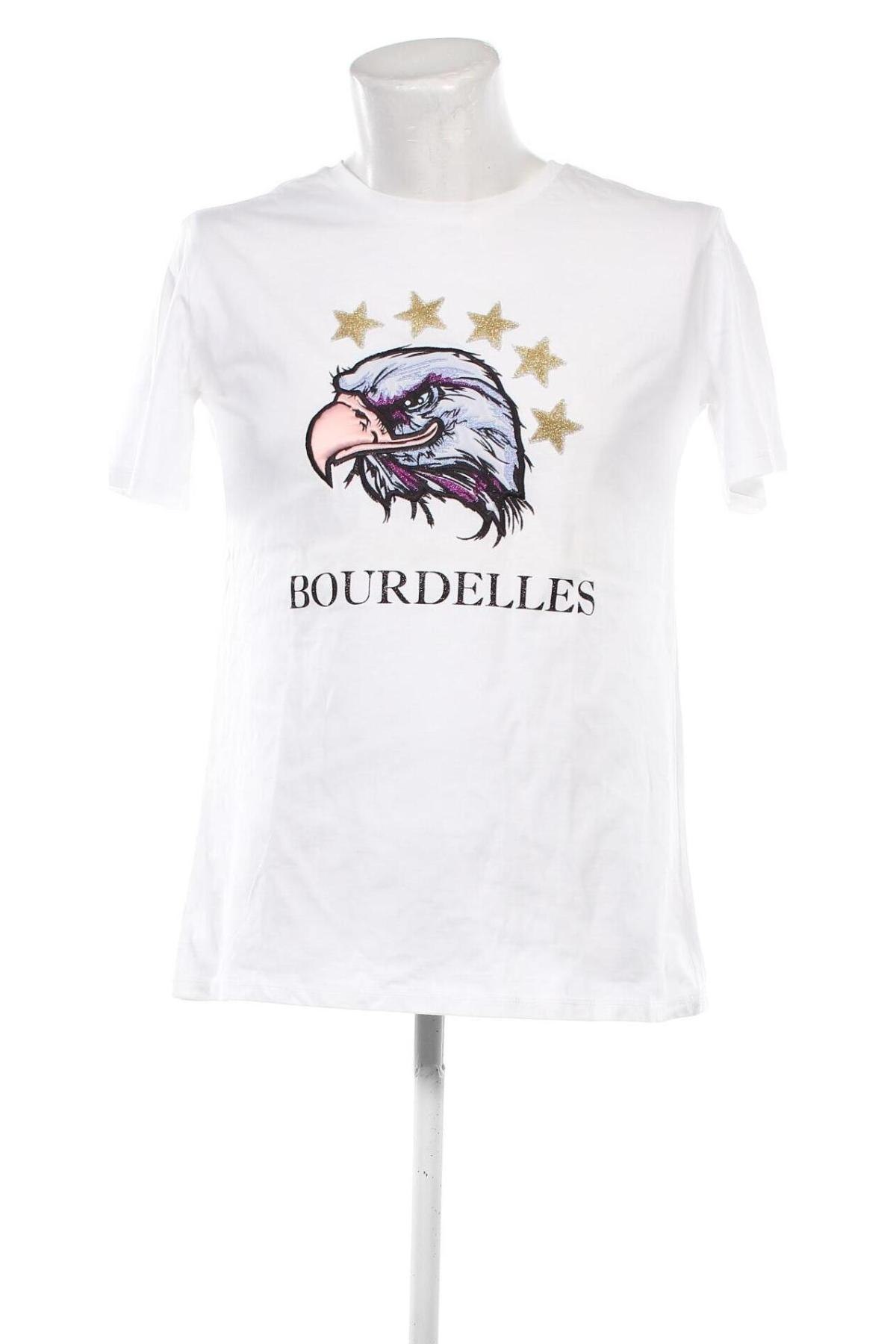 Męski T-shirt LES BOURDELLES DES GARÇONS, Rozmiar M, Kolor Biały, Cena 48,99 zł