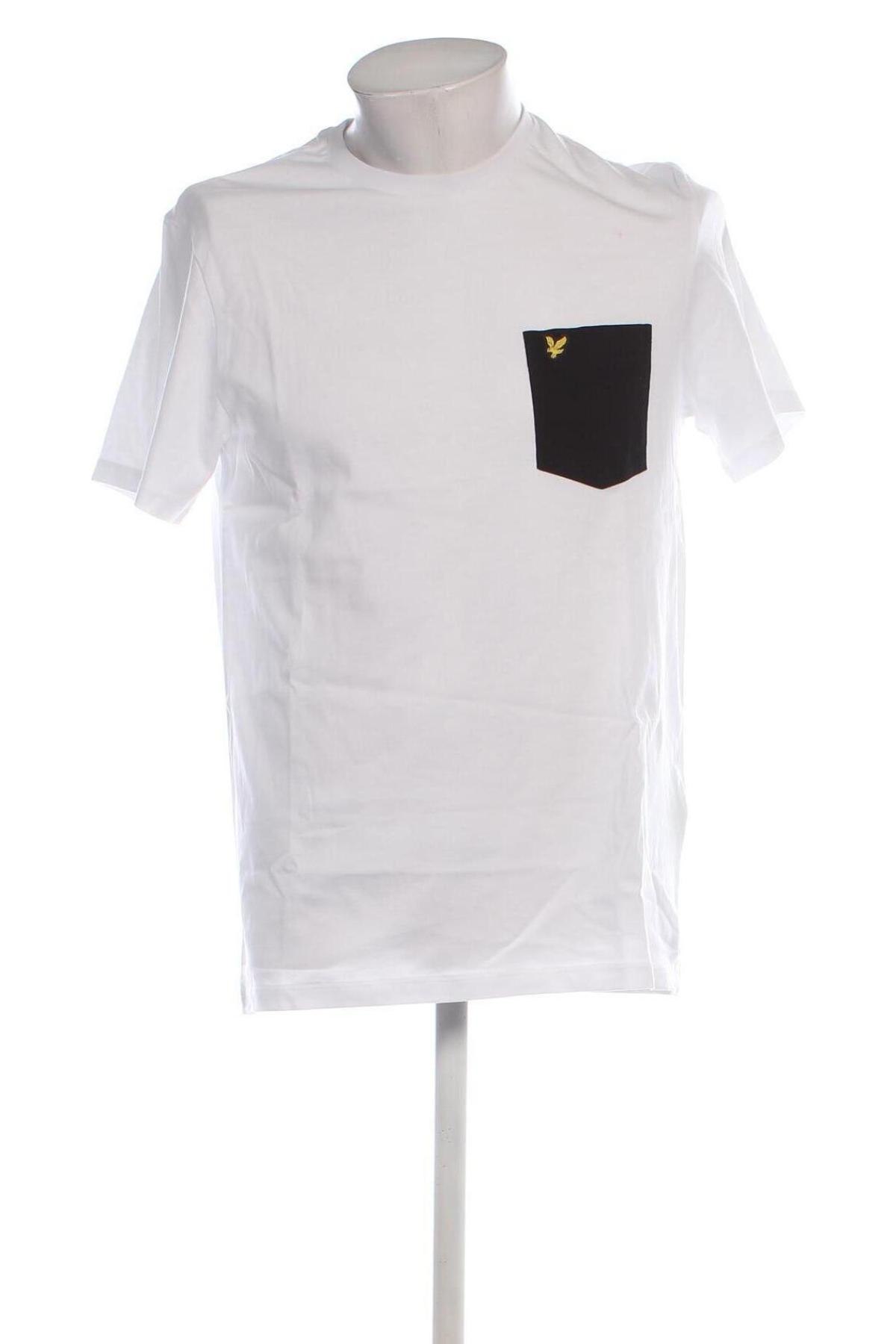 Pánske tričko  Lyle & Scott, Veľkosť M, Farba Biela, Cena  26,45 €