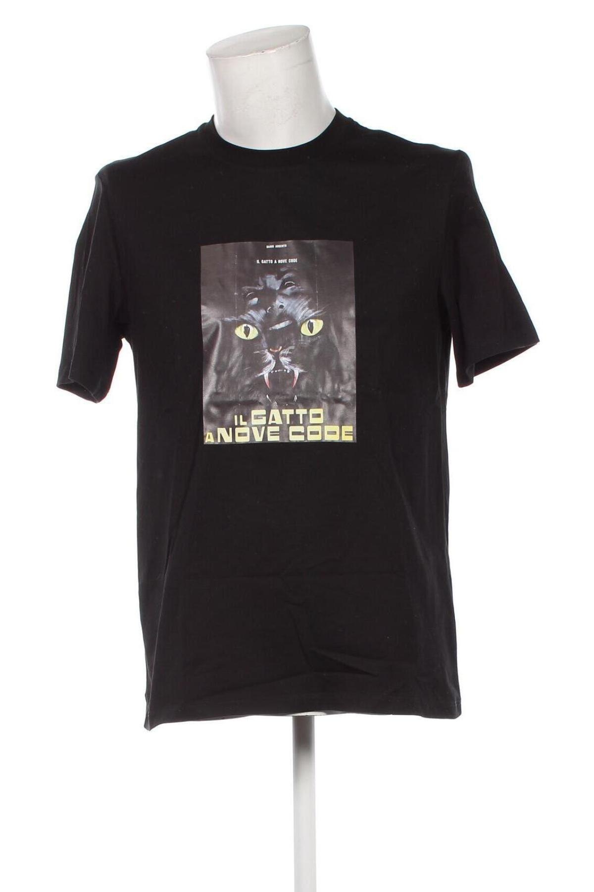 Ανδρικό t-shirt MSGM, Μέγεθος S, Χρώμα Μαύρο, Τιμή 123,99 €