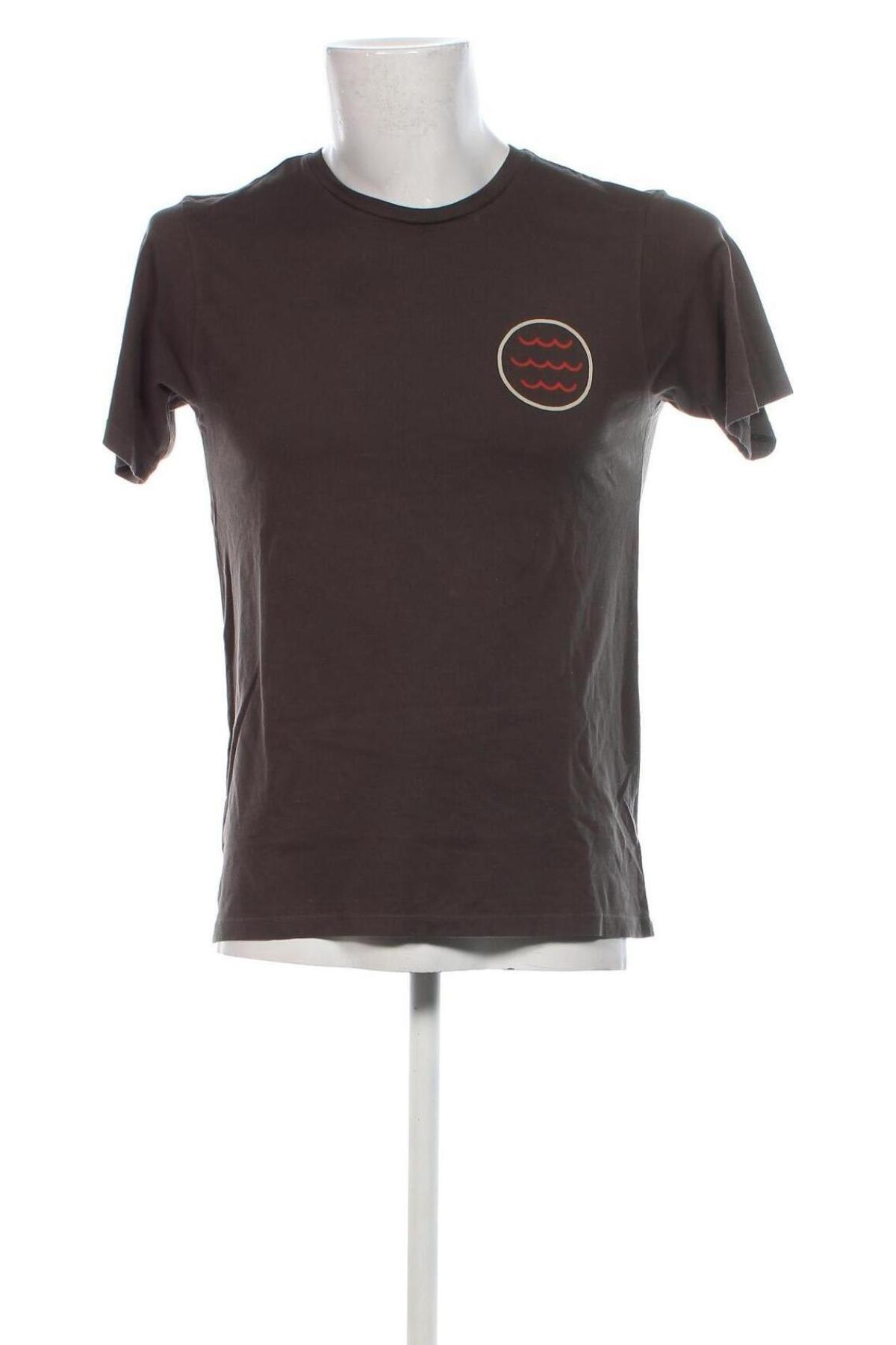 Herren T-Shirt Mollusk, Größe S, Farbe Braun, Preis 28,99 €