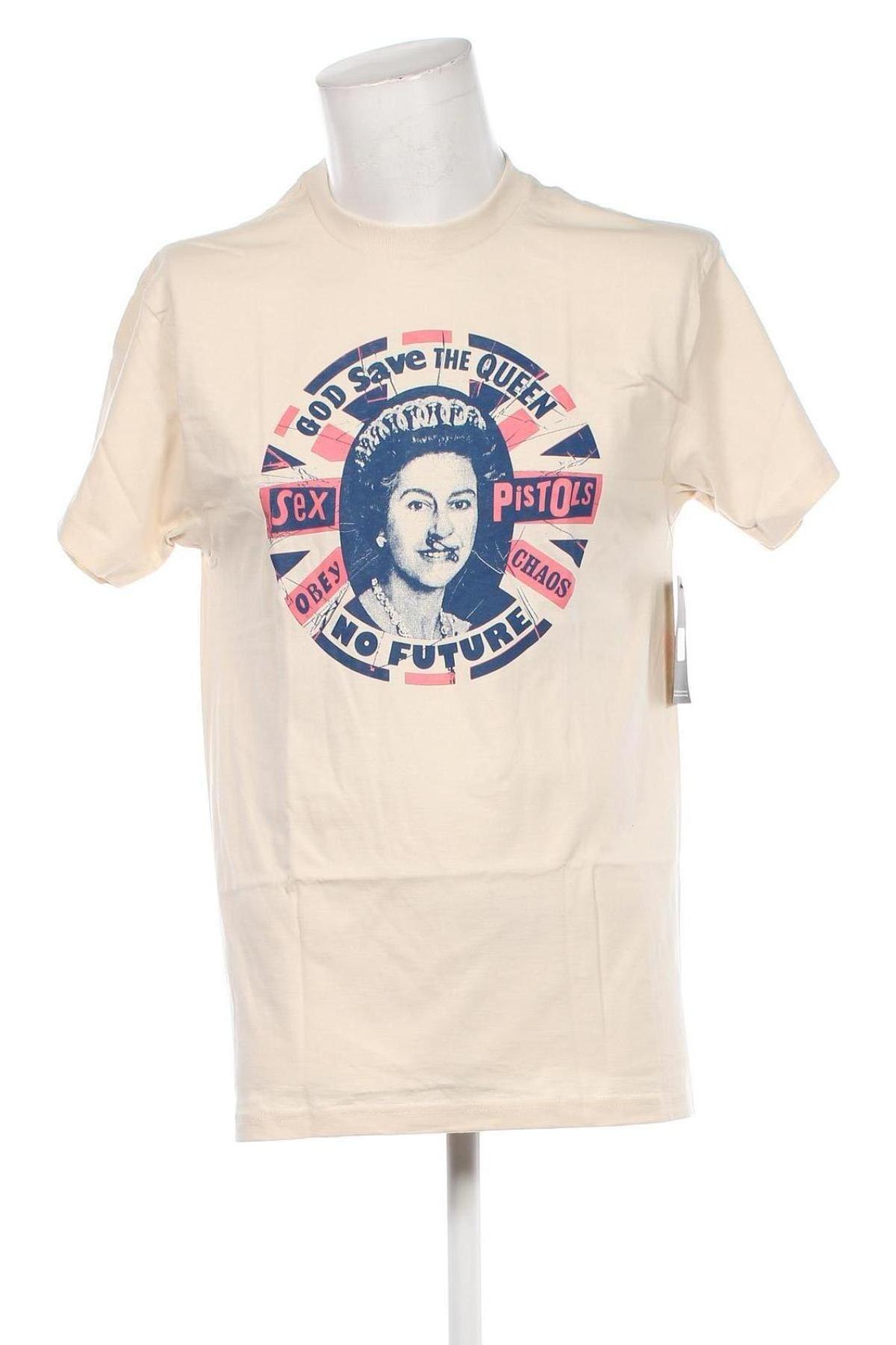 Ανδρικό t-shirt Obey, Μέγεθος M, Χρώμα  Μπέζ, Τιμή 30,99 €