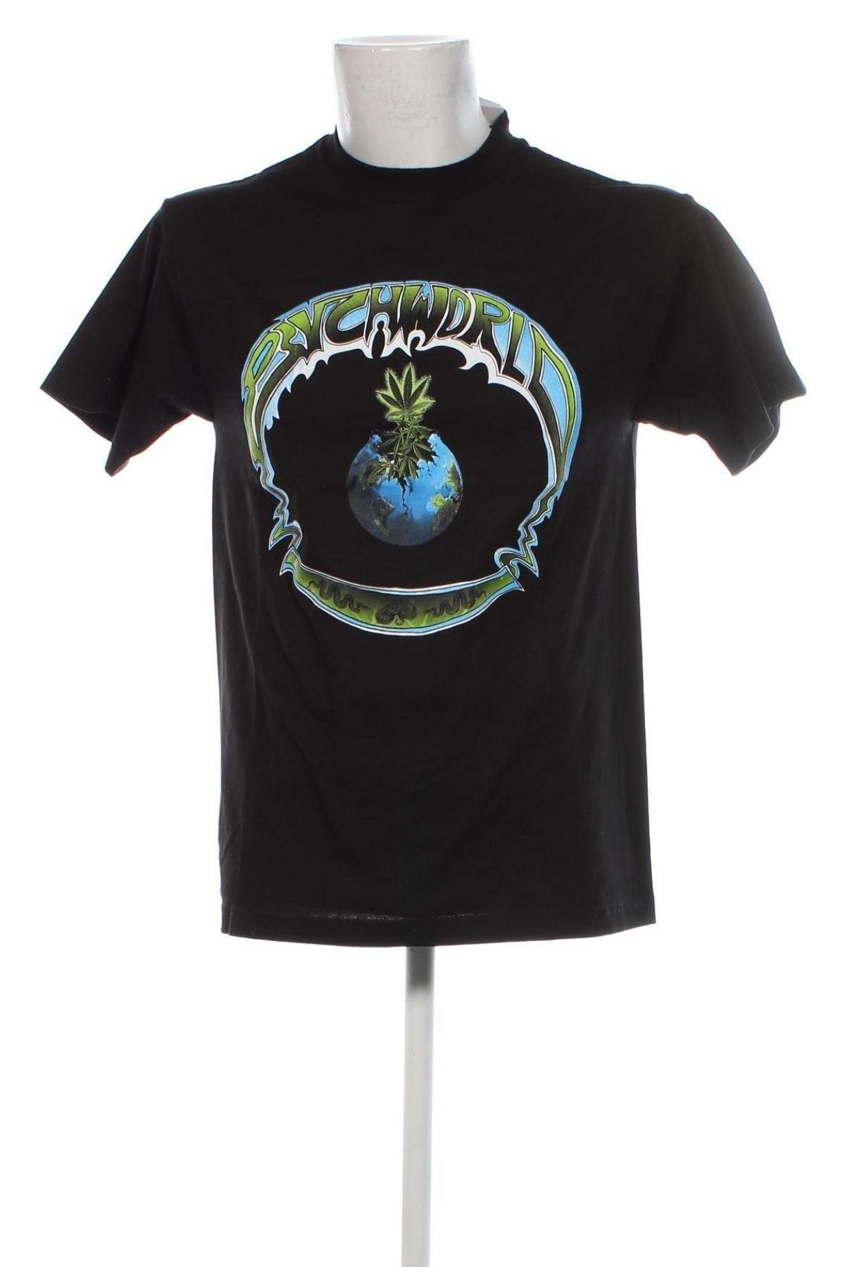 Męski T-shirt PSYCH WORLD, Rozmiar M, Kolor Czarny, Cena 134,99 zł