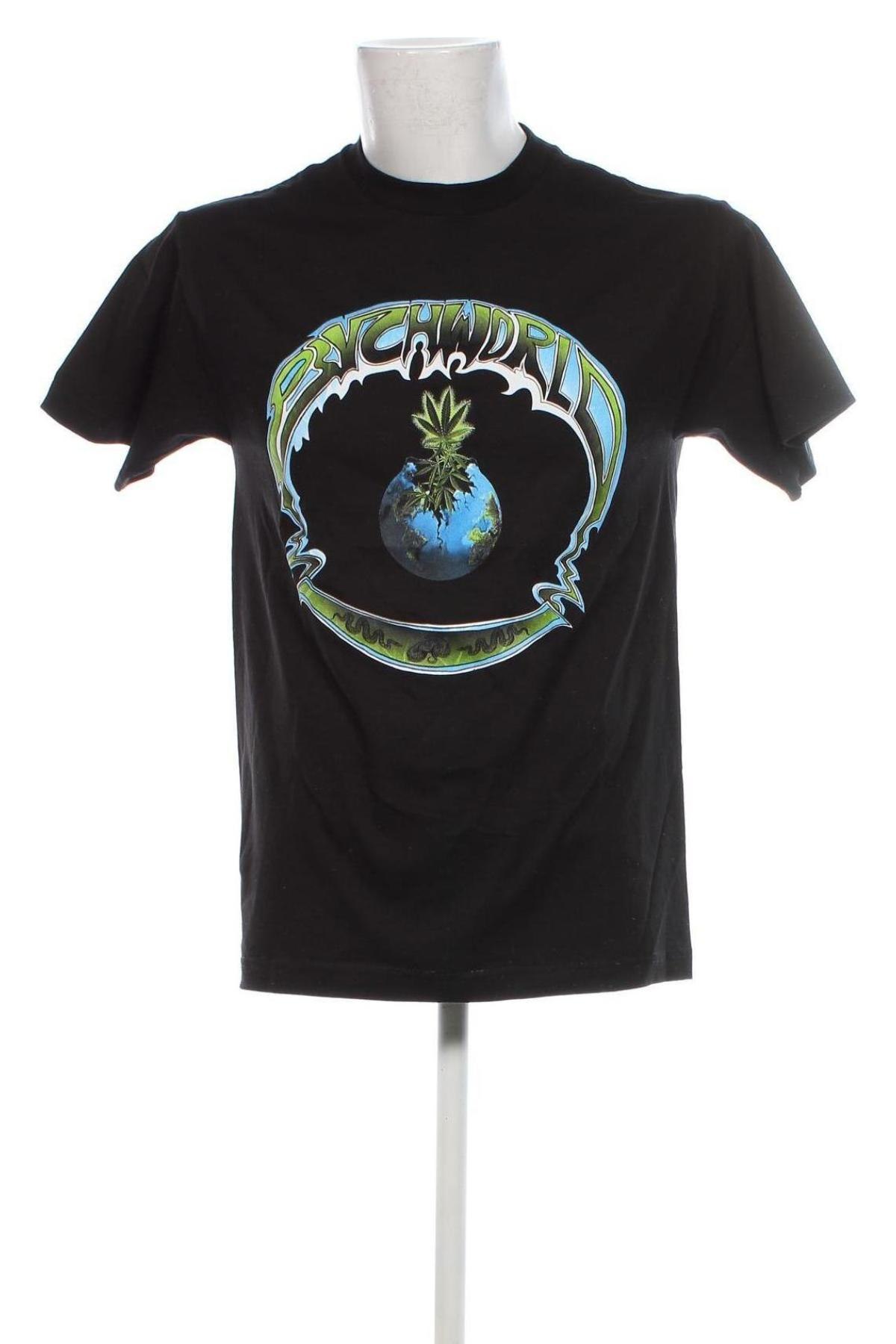 Męski T-shirt PSYCH WORLD, Rozmiar M, Kolor Czarny, Cena 142,99 zł