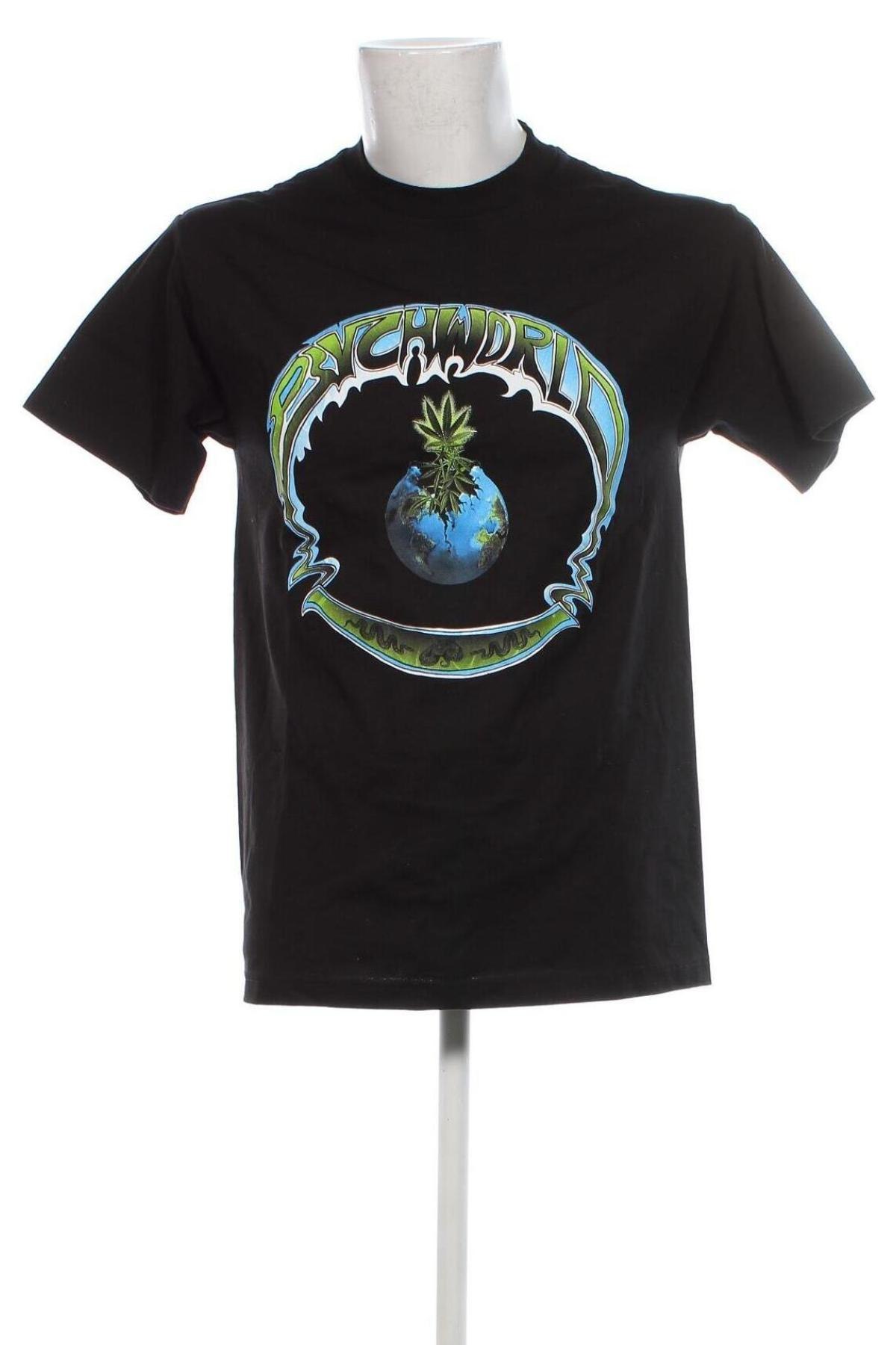 Herren T-Shirt PSYCH WORLD, Größe M, Farbe Schwarz, Preis € 27,99