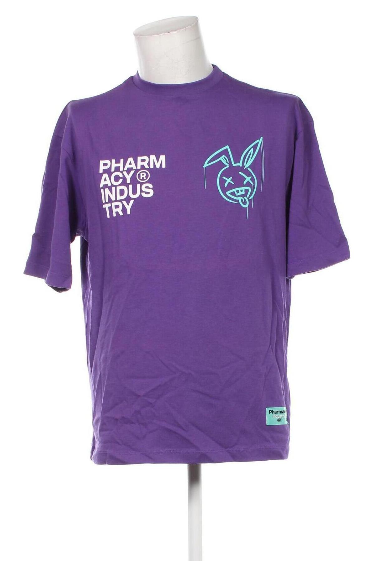 Herren T-Shirt Pharmacy Industry, Größe M, Farbe Lila, Preis 28,99 €