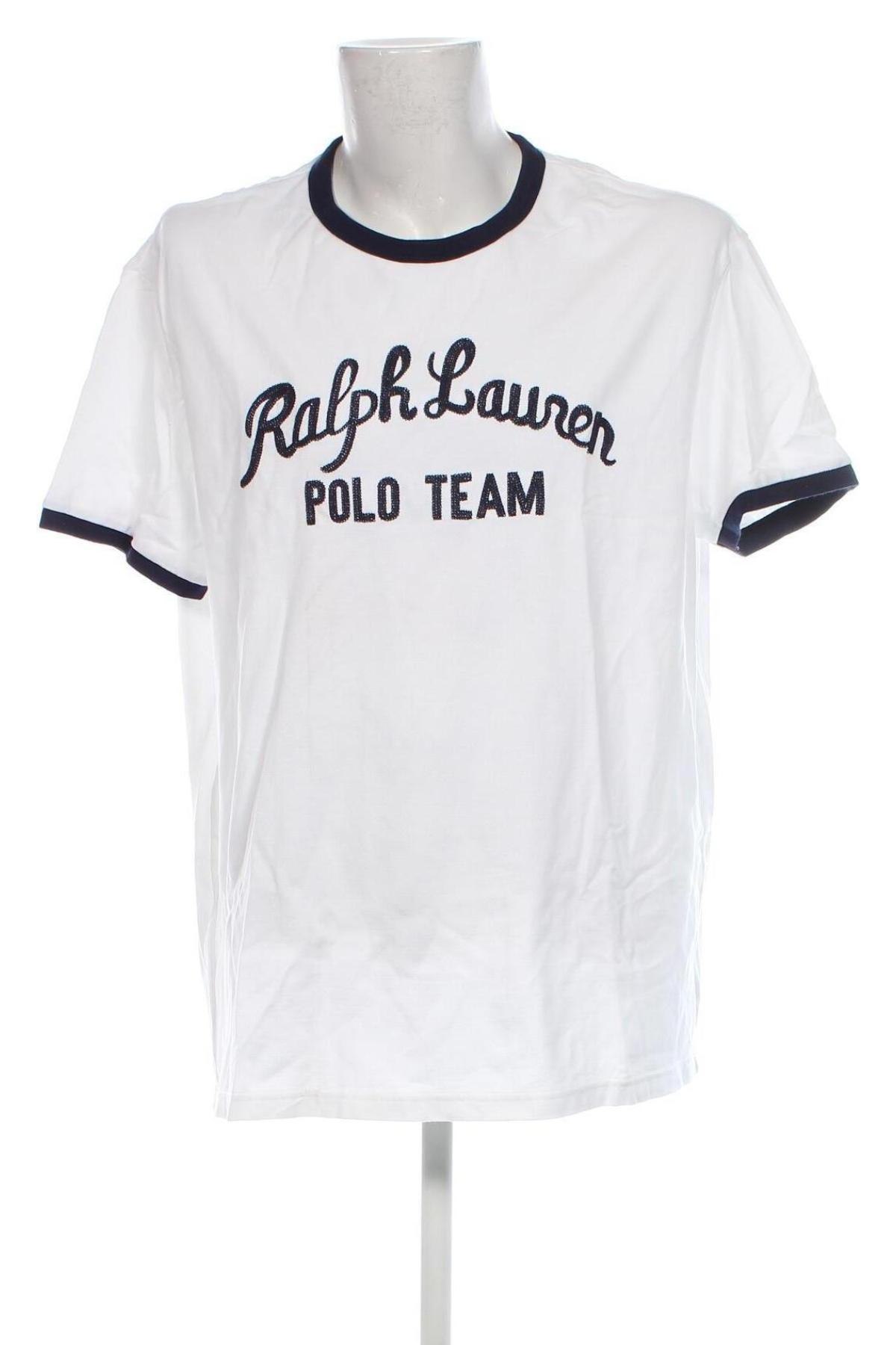 Herren T-Shirt Polo By Ralph Lauren, Größe XL, Farbe Weiß, Preis € 71,99