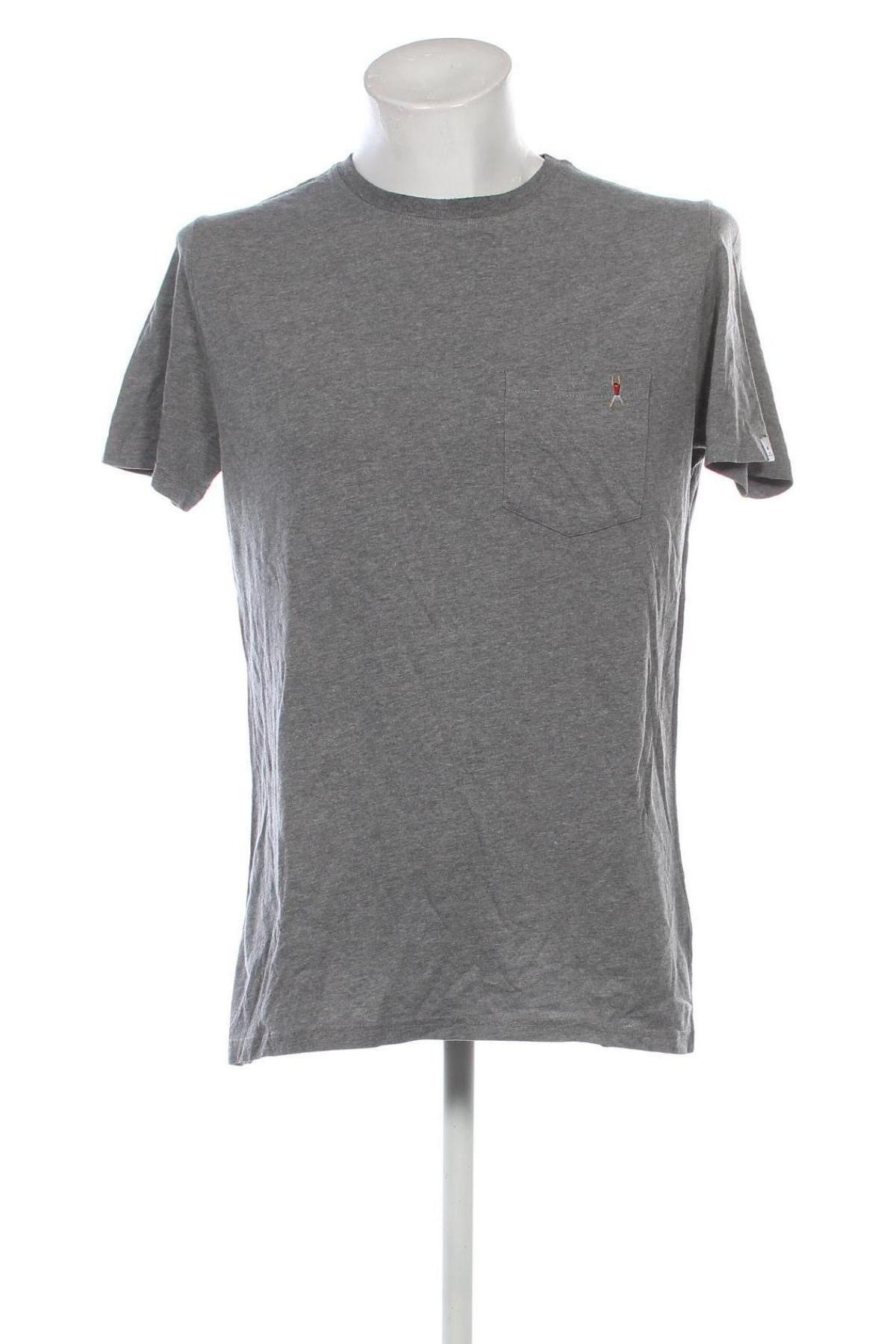 Herren T-Shirt RVLT Revolution, Größe L, Farbe Grau, Preis € 28,99