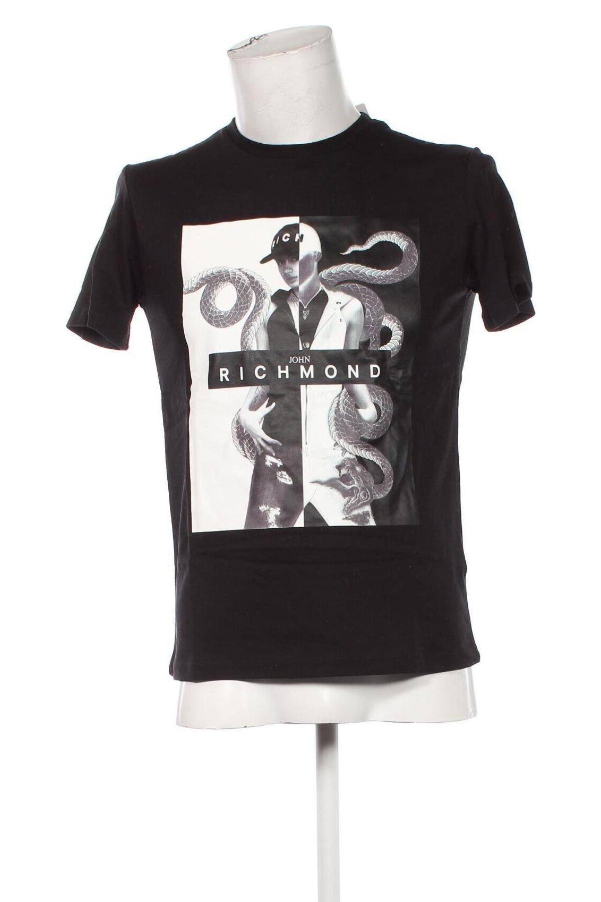 Męski T-shirt Richmond, Rozmiar M, Kolor Czarny, Cena 220,99 zł