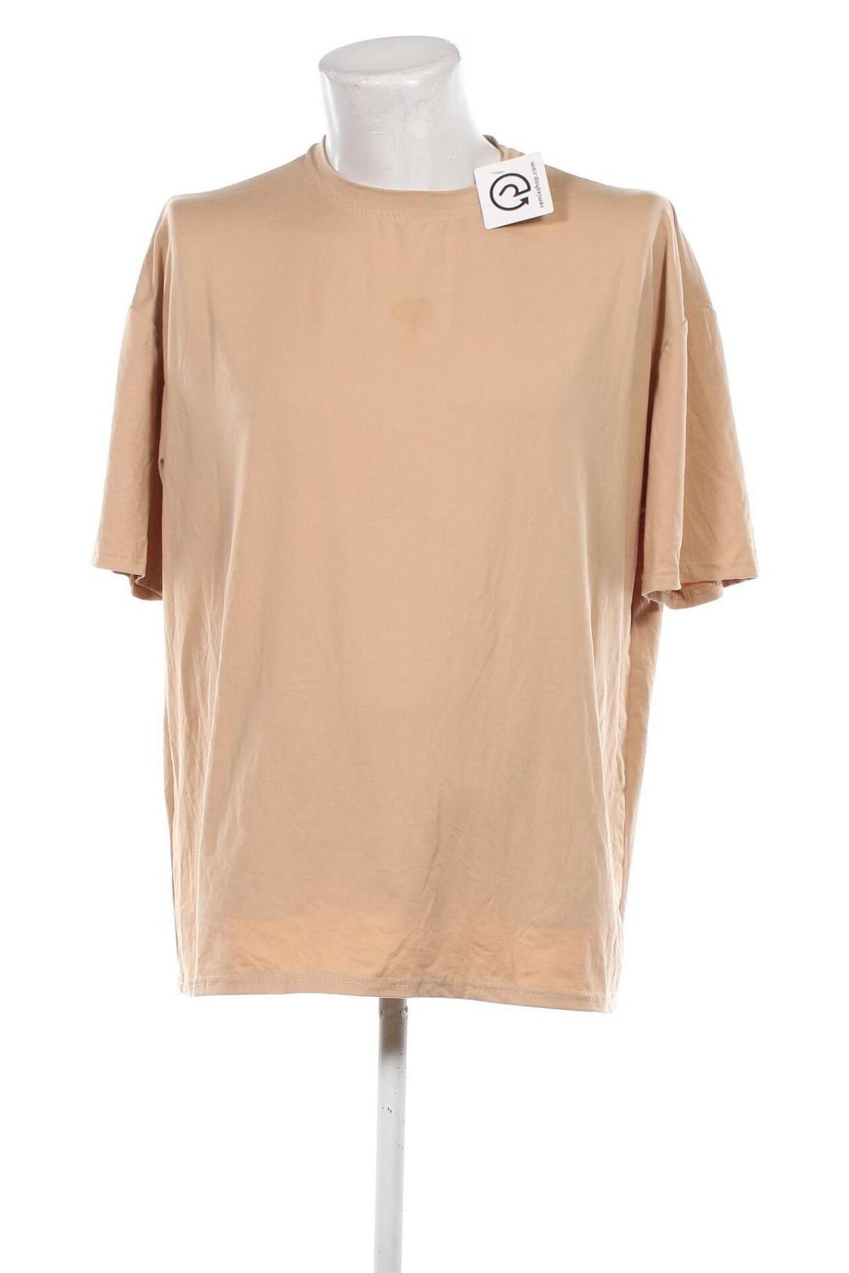 Herren T-Shirt SHEIN, Größe L, Farbe Beige, Preis 3,49 €