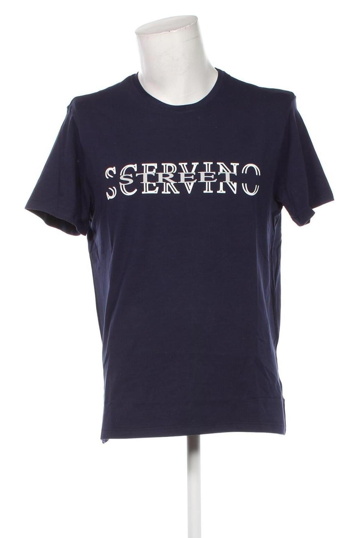 Ανδρικό t-shirt Scervino Street, Μέγεθος XXL, Χρώμα Μπλέ, Τιμή 44,49 €