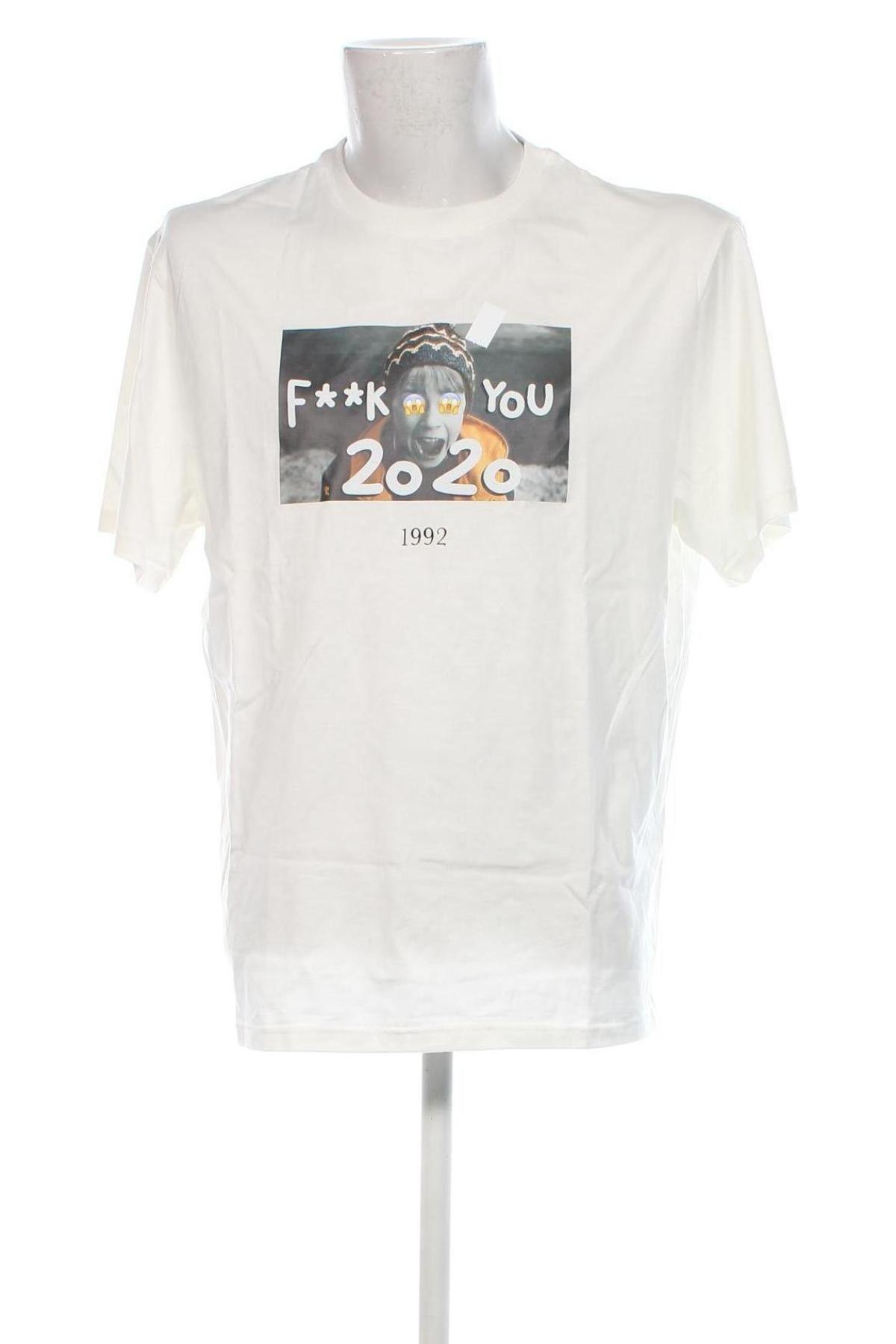 Ανδρικό t-shirt Throwback, Μέγεθος L, Χρώμα Λευκό, Τιμή 25,49 €