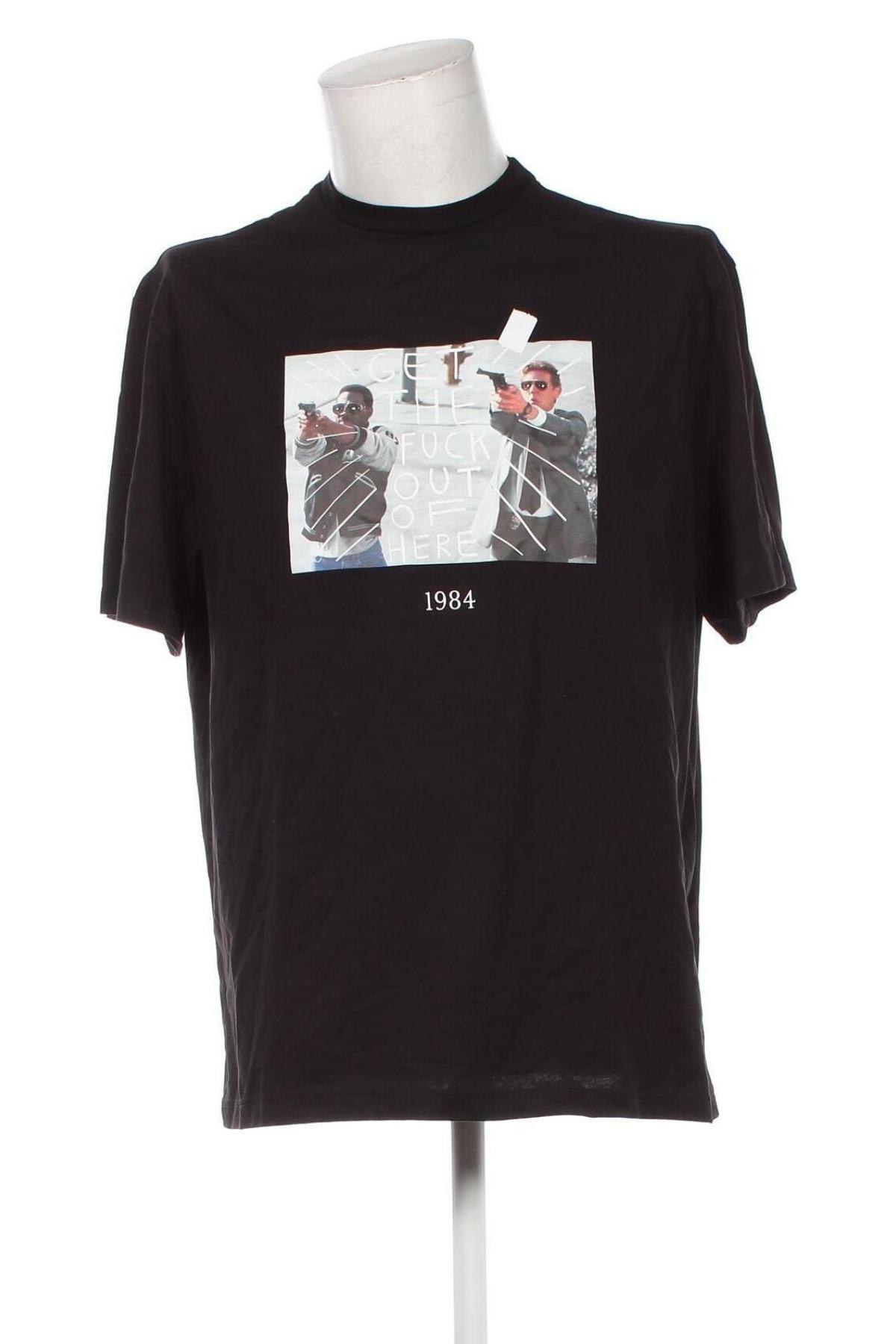 Herren T-Shirt Throwback, Größe XL, Farbe Schwarz, Preis 31,99 €