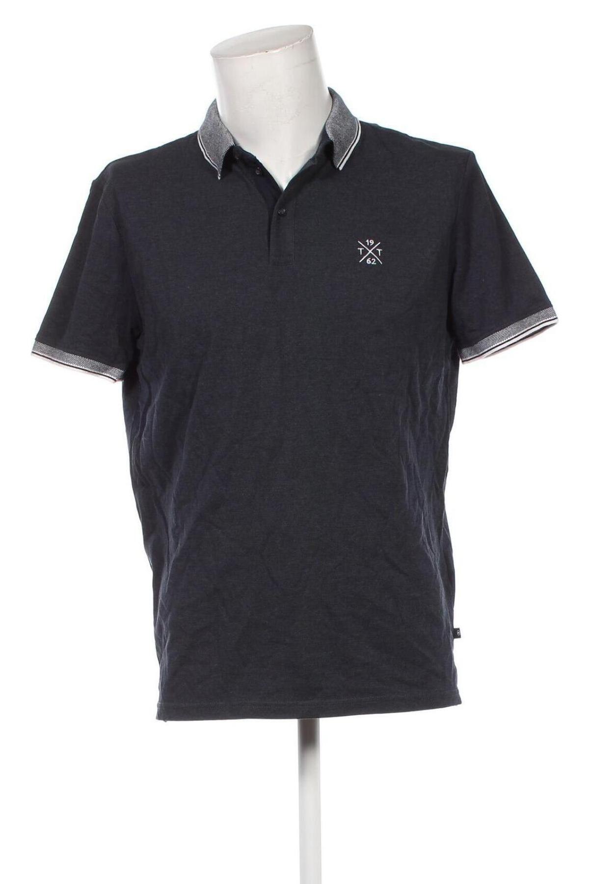 Herren T-Shirt Tom Tailor, Größe M, Farbe Blau, Preis 10,99 €