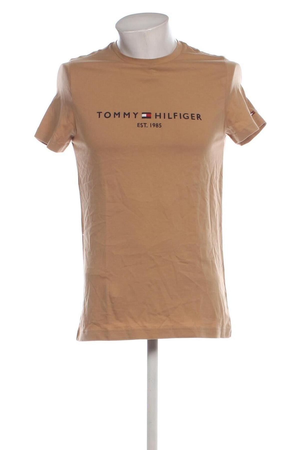 Herren T-Shirt Tommy Hilfiger, Größe L, Farbe Braun, Preis 57,49 €