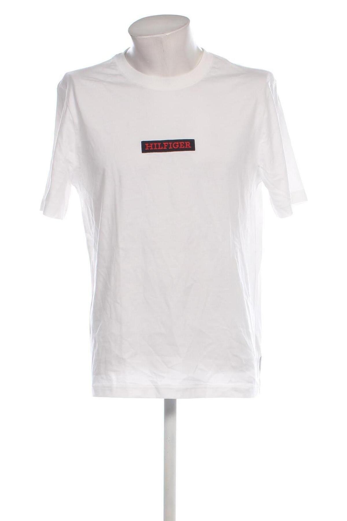 Ανδρικό t-shirt Tommy Hilfiger, Μέγεθος L, Χρώμα Λευκό, Τιμή 50,99 €