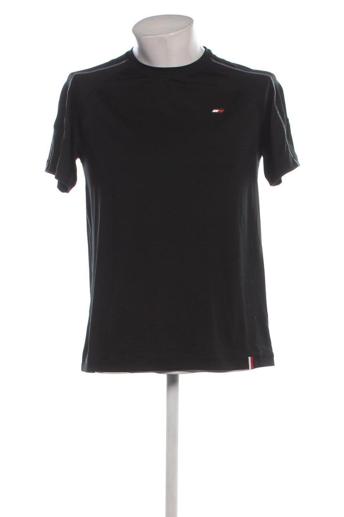 Tricou de bărbați Tommy Hilfiger, Mărime M, Culoare Negru, Preț 253,99 Lei