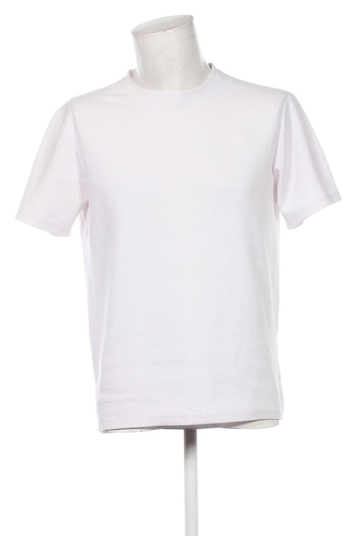 Herren T-Shirt Zara, Größe L, Farbe Weiß, Preis € 7,70