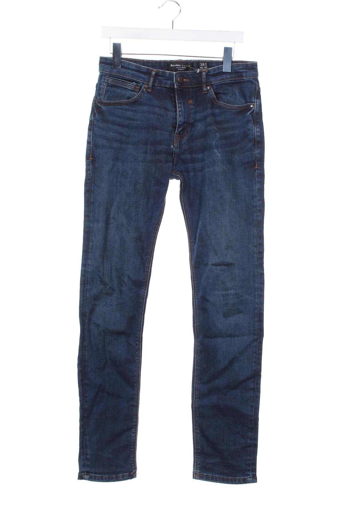 Herren Jeans Bershka, Größe M, Farbe Blau, Preis 7,49 €