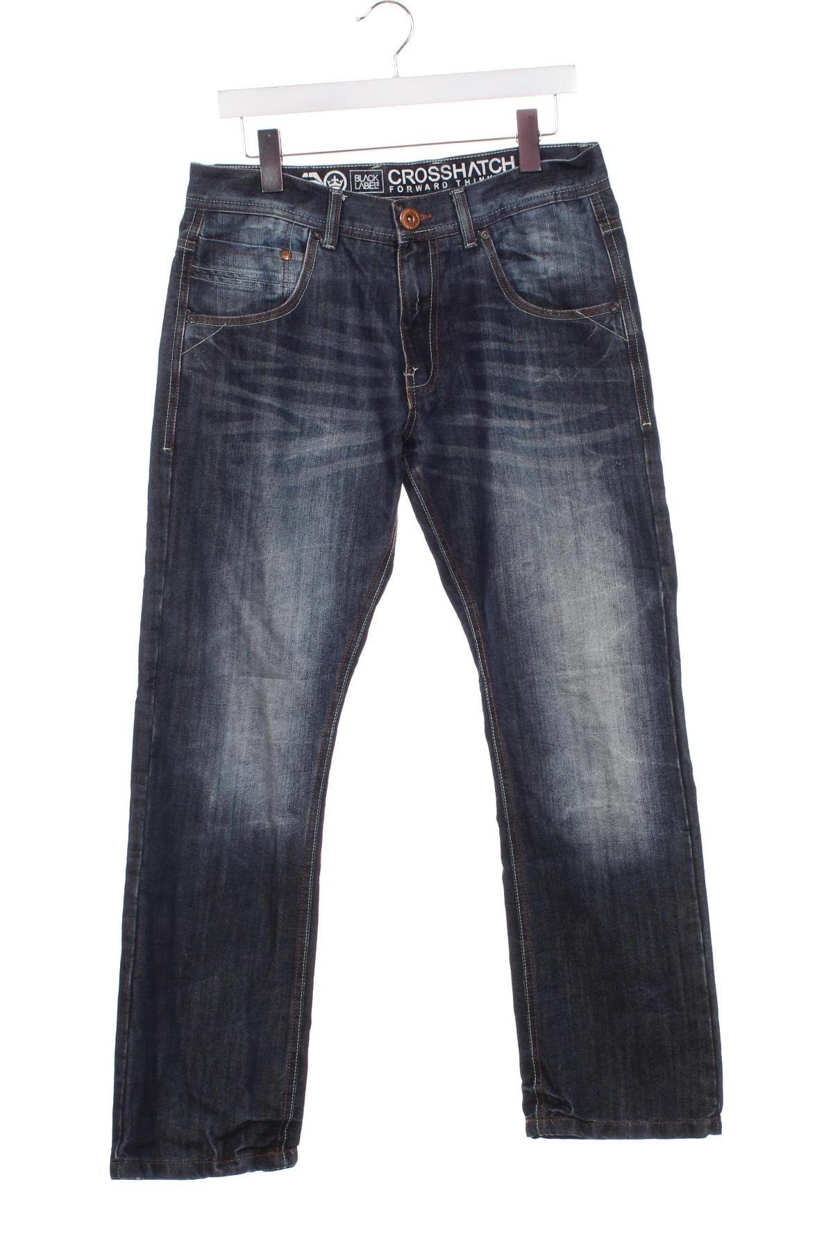 Herren Jeans Crosshatch, Größe M, Farbe Blau, Preis € 8,99