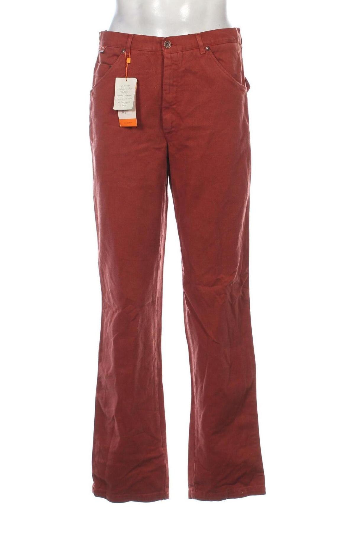 Herren Jeans Enrico Coveri, Größe L, Farbe Rot, Preis 37,99 €