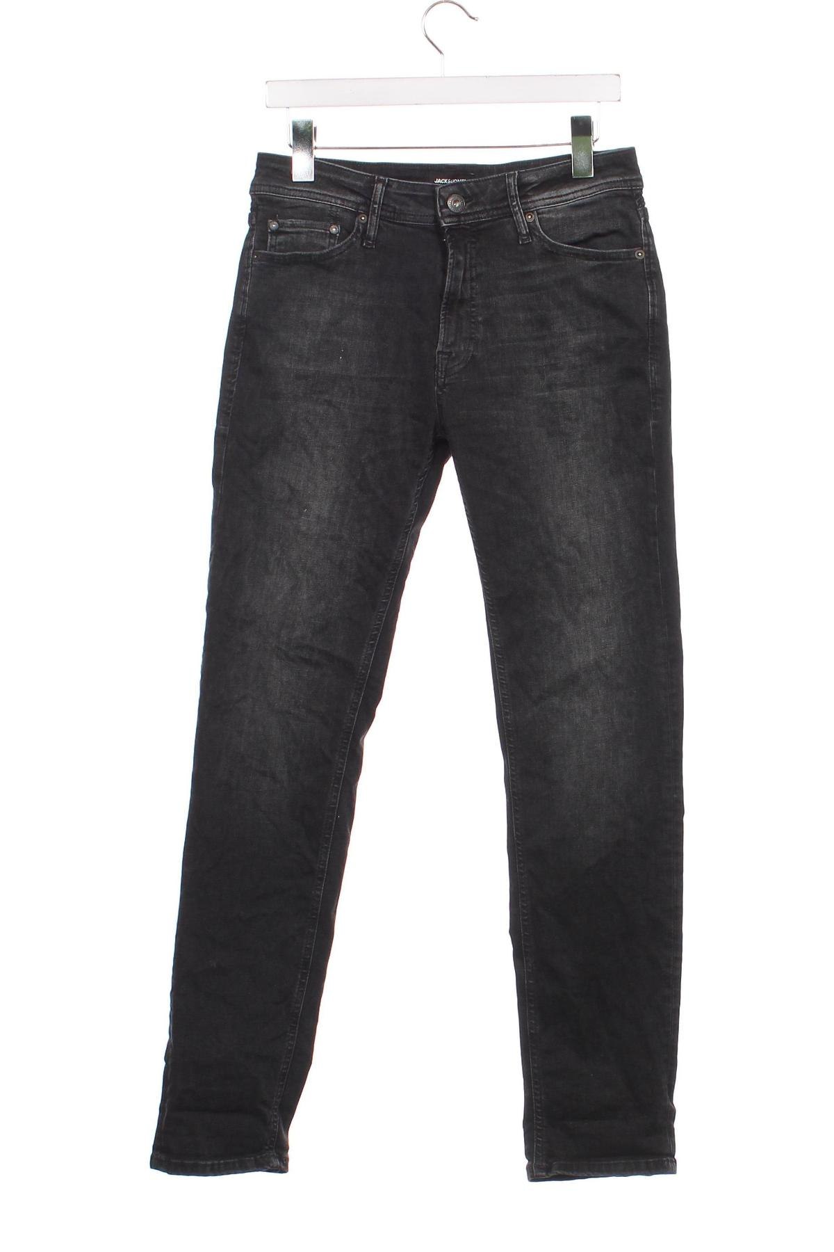 Męskie jeansy Jack & Jones, Rozmiar S, Kolor Szary, Cena 27,99 zł