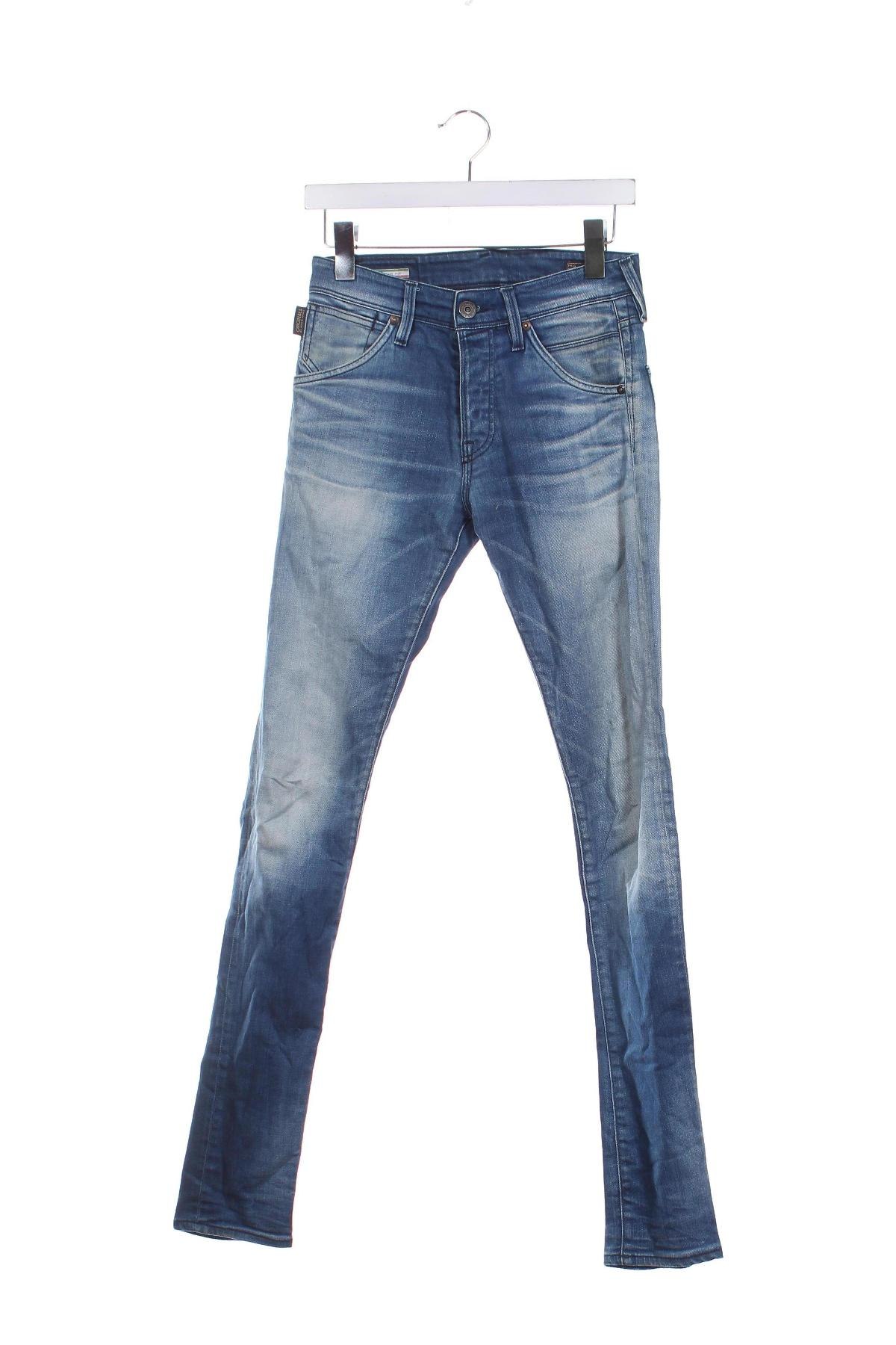 Męskie jeansy Jack & Jones, Rozmiar S, Kolor Niebieski, Cena 38,99 zł