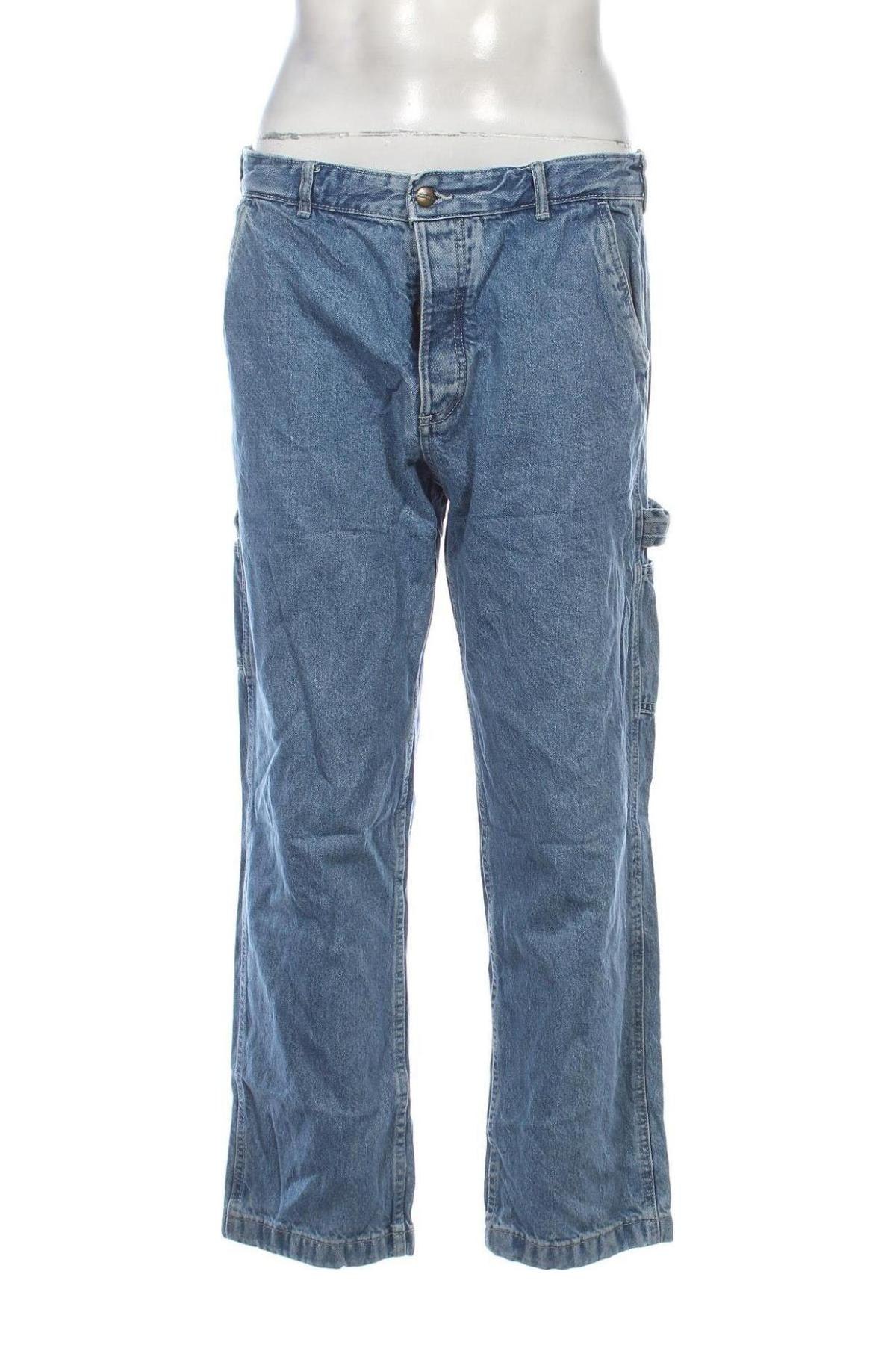 Męskie jeansy Pull&Bear, Rozmiar M, Kolor Niebieski, Cena 43,99 zł