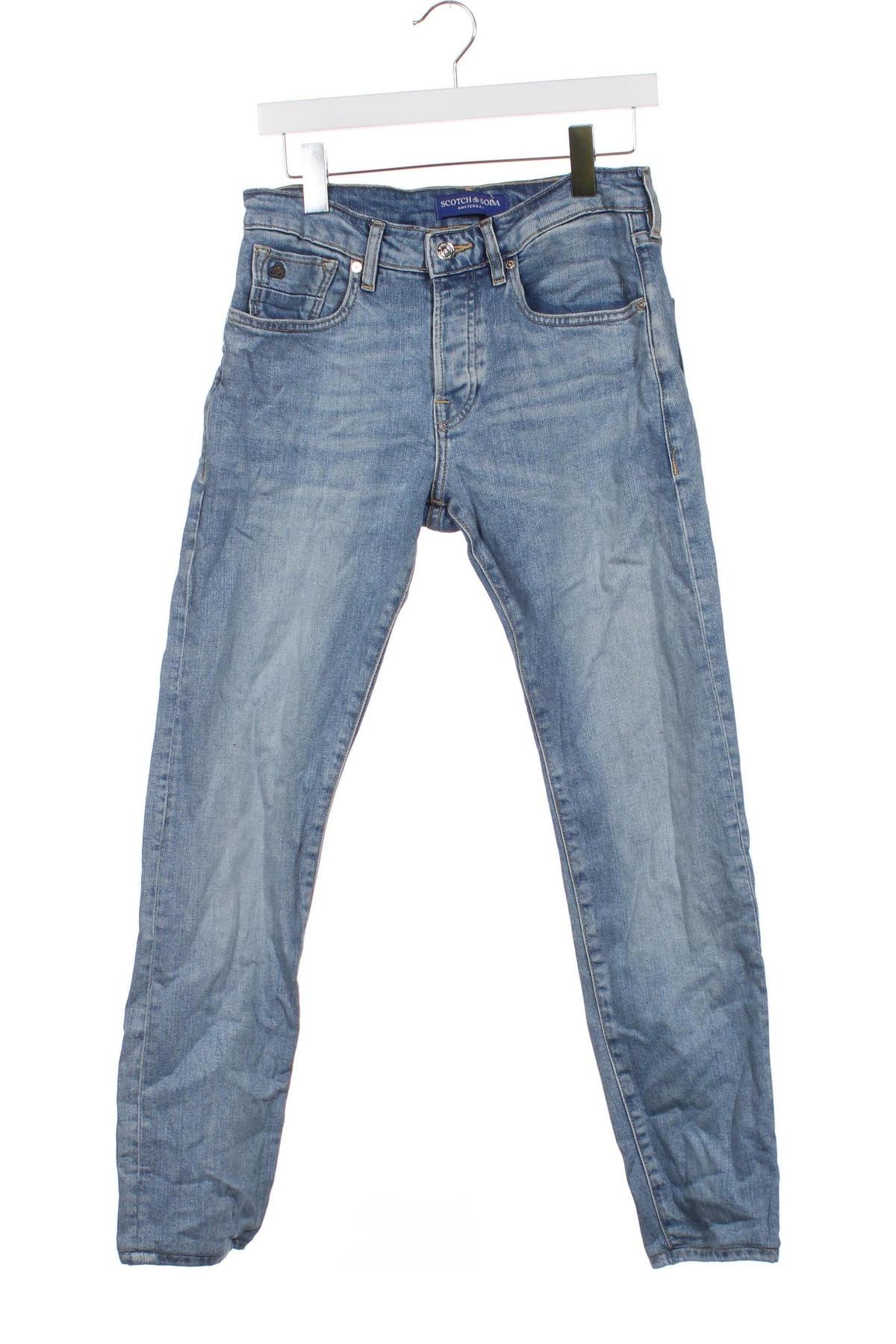 Męskie jeansy Scotch & Soda, Rozmiar S, Kolor Niebieski, Cena 307,99 zł