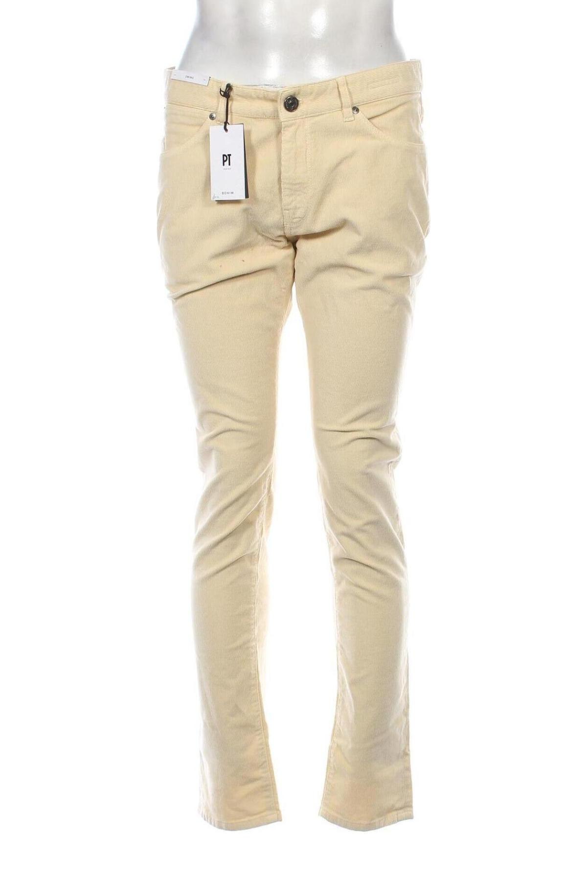 Herren Cordhose PT Torino, Größe L, Farbe Beige, Preis 88,49 €