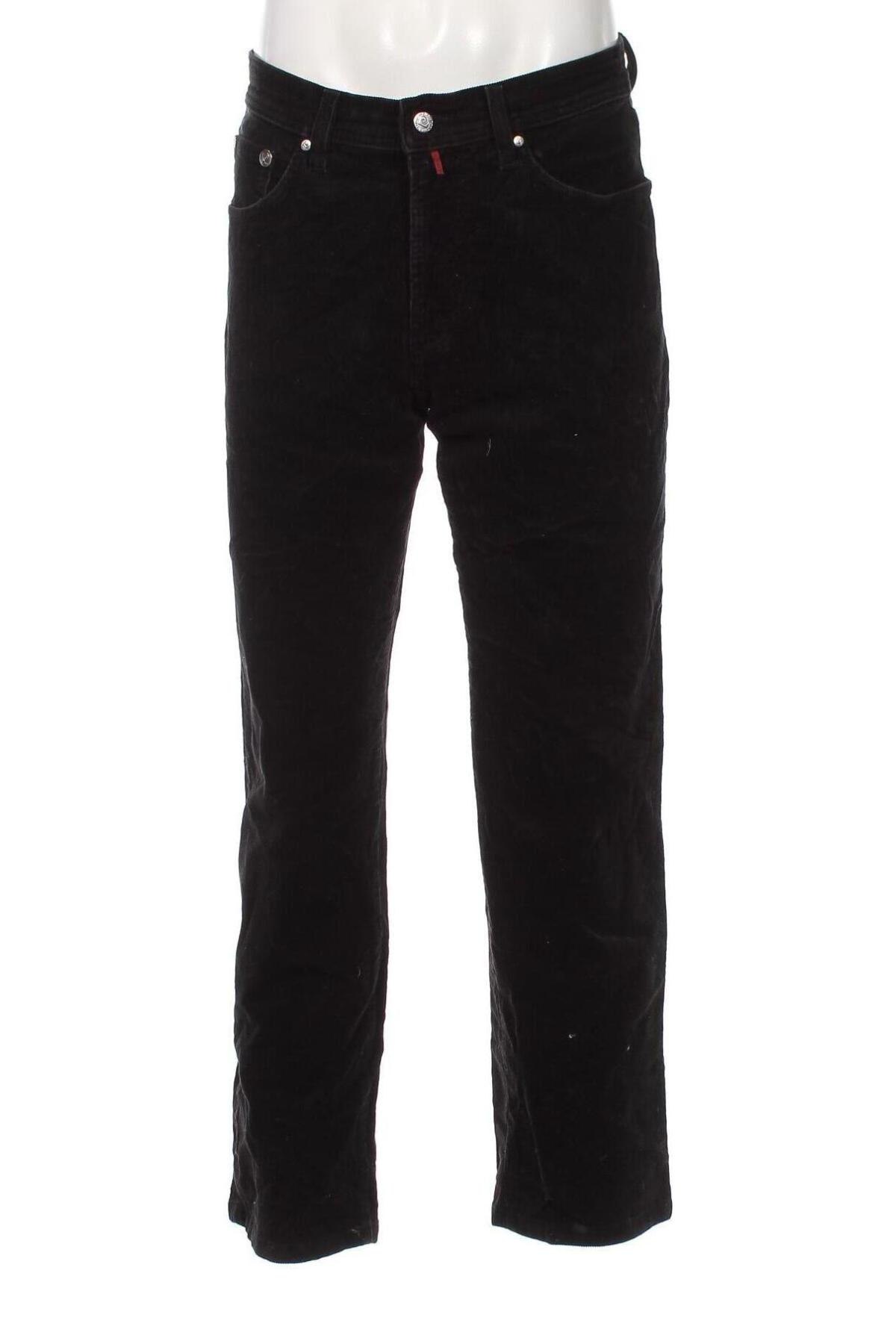 Pantaloni raiați de bărbați Pierre Cardin, Mărime M, Culoare Negru, Preț 223,99 Lei