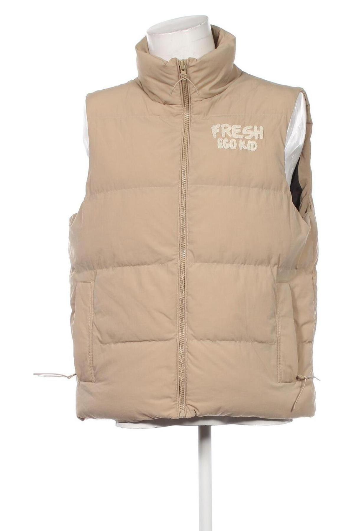 Vestă de bărbați Fresh Ego Kid, Mărime L, Culoare Bej, Preț 122,99 Lei