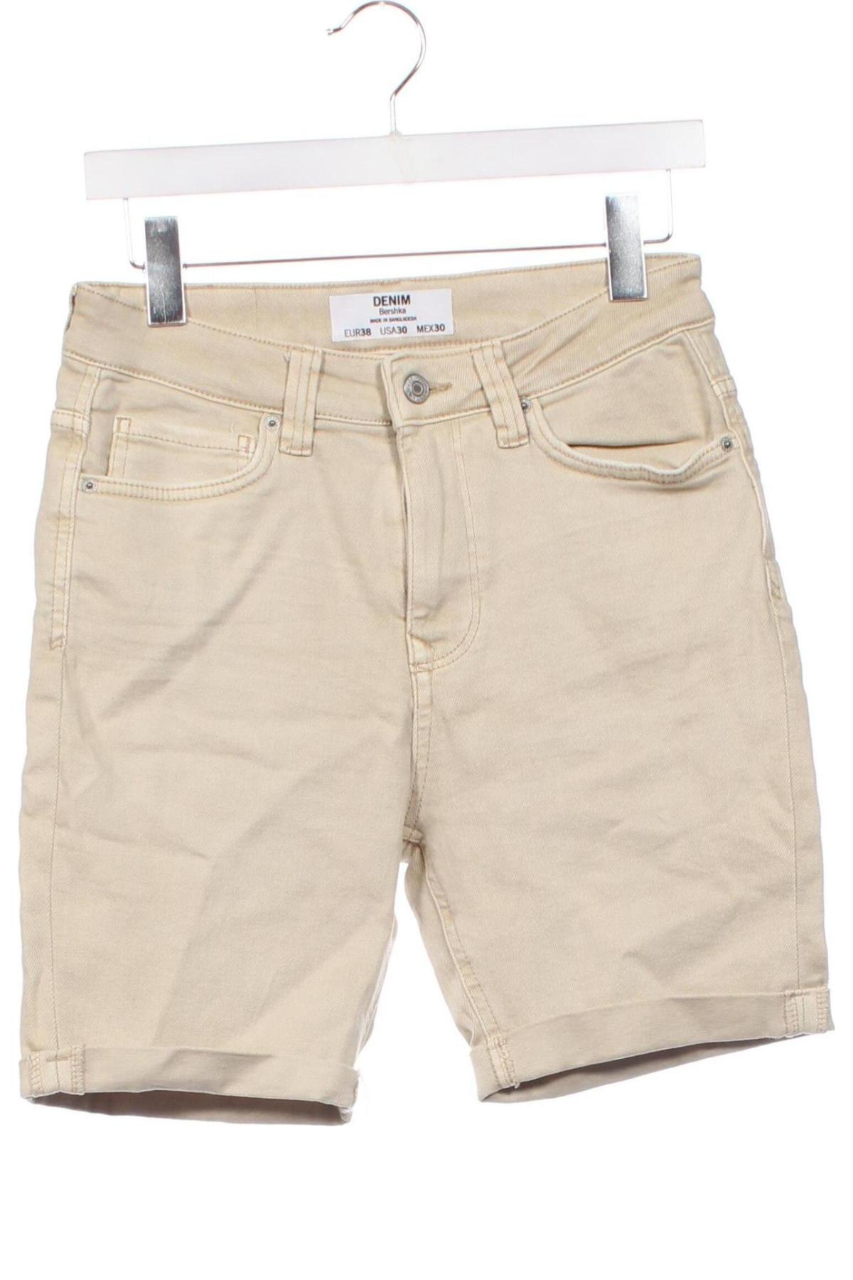 Herren Shorts Bershka, Größe S, Farbe Beige, Preis € 11,99