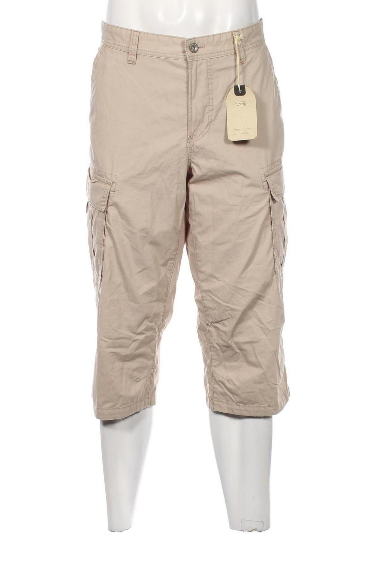 Pantaloni scurți de bărbați Camel Active, Mărime XL, Culoare Bej, Preț 167,99 Lei