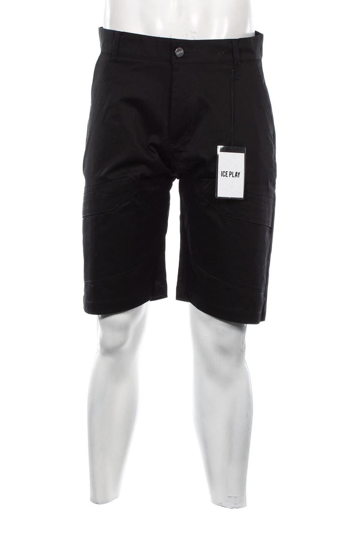 Herren Shorts ICE PLAY, Größe M, Farbe Schwarz, Preis 78,99 €