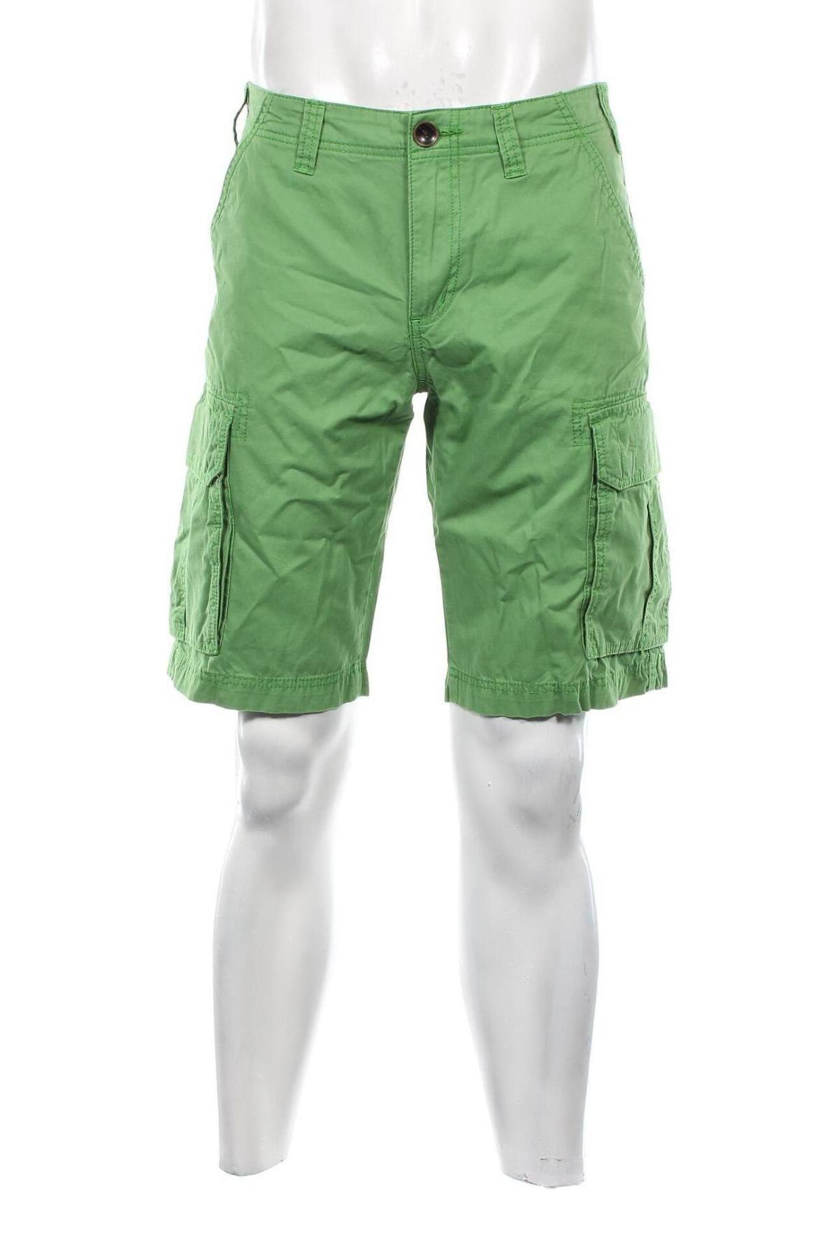 Pantaloni scurți de bărbați Tom Tailor, Mărime M, Culoare Verde, Preț 62,99 Lei