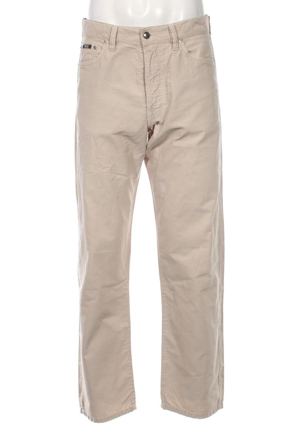 Herrenhose BOSS, Größe M, Farbe Beige, Preis € 119,98