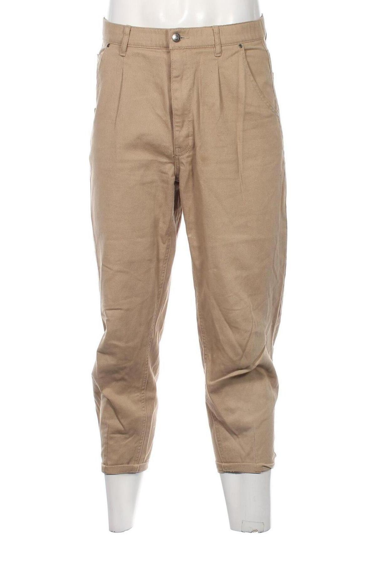 Herrenhose Free Quent, Größe S, Farbe Beige, Preis 16,49 €