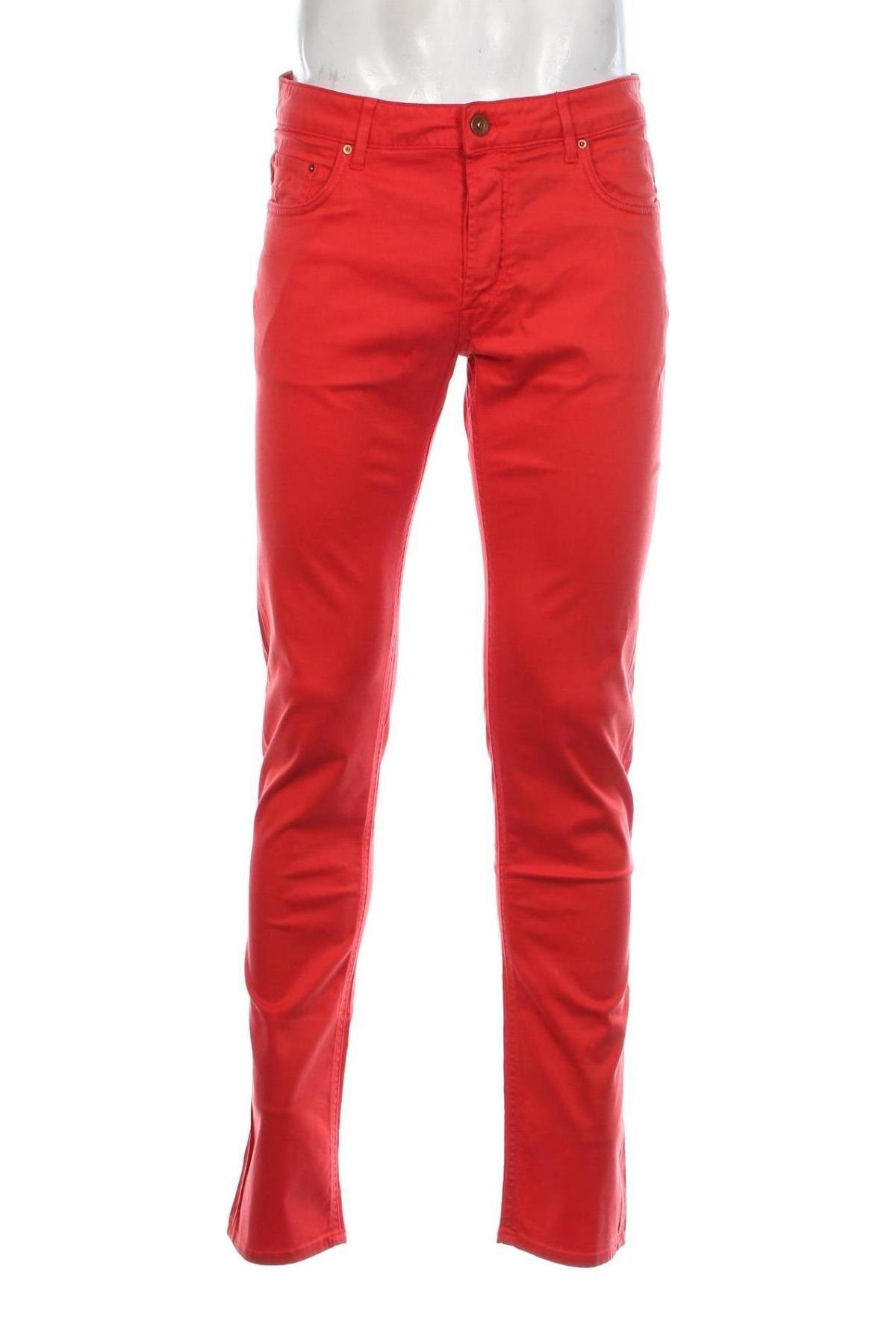 Herrenhose HandPicked, Größe M, Farbe Rot, Preis 83,49 €