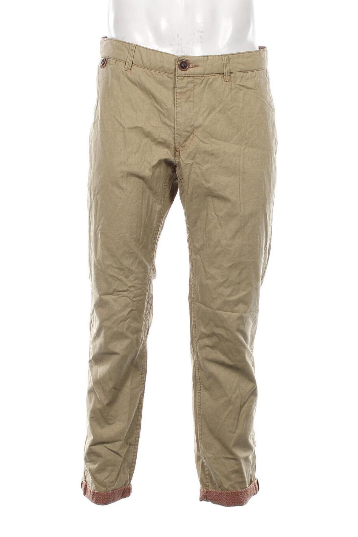 Herrenhose Mango, Größe L, Farbe Beige, Preis 14,99 €