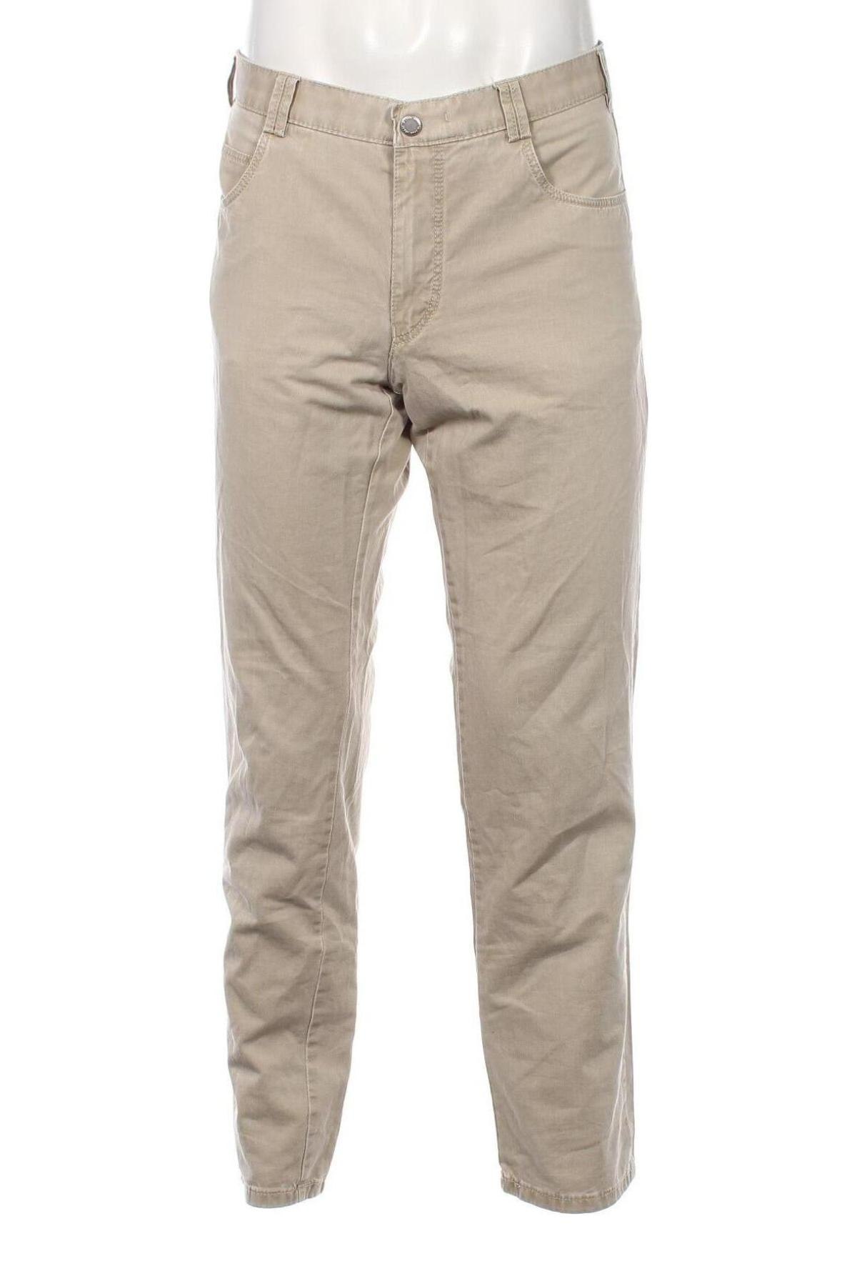 Herrenhose Meyer, Größe L, Farbe Beige, Preis 24,49 €