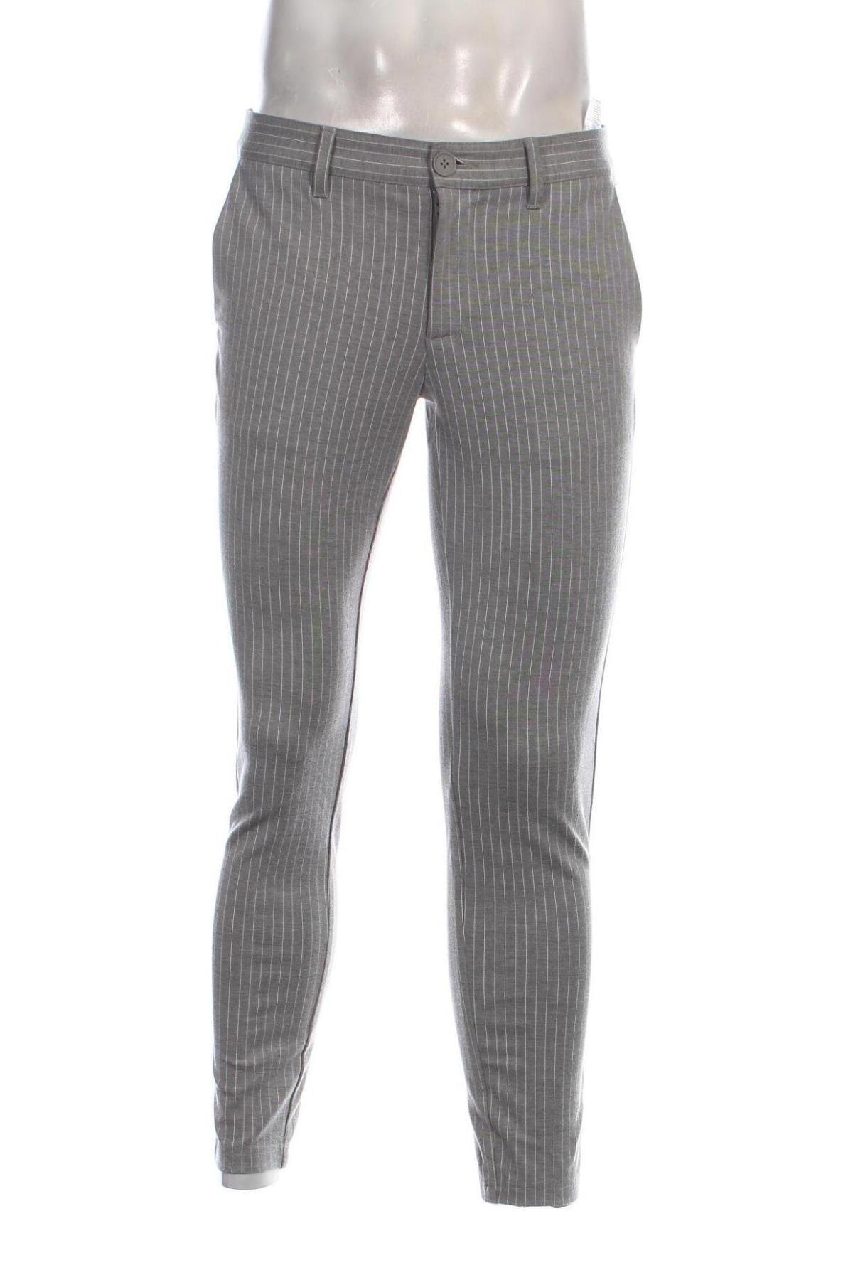 Pantaloni de bărbați Only & Sons, Mărime M, Culoare Gri, Preț 64,99 Lei