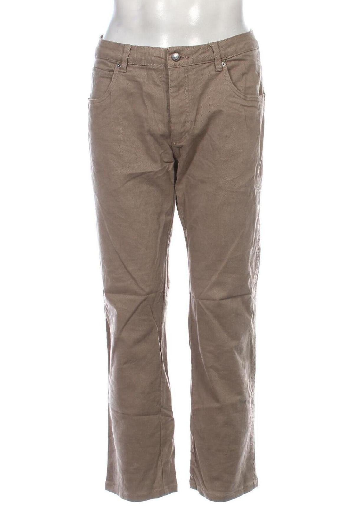 Herrenhose Roberto Jeans, Größe L, Farbe Beige, Preis 8,49 €